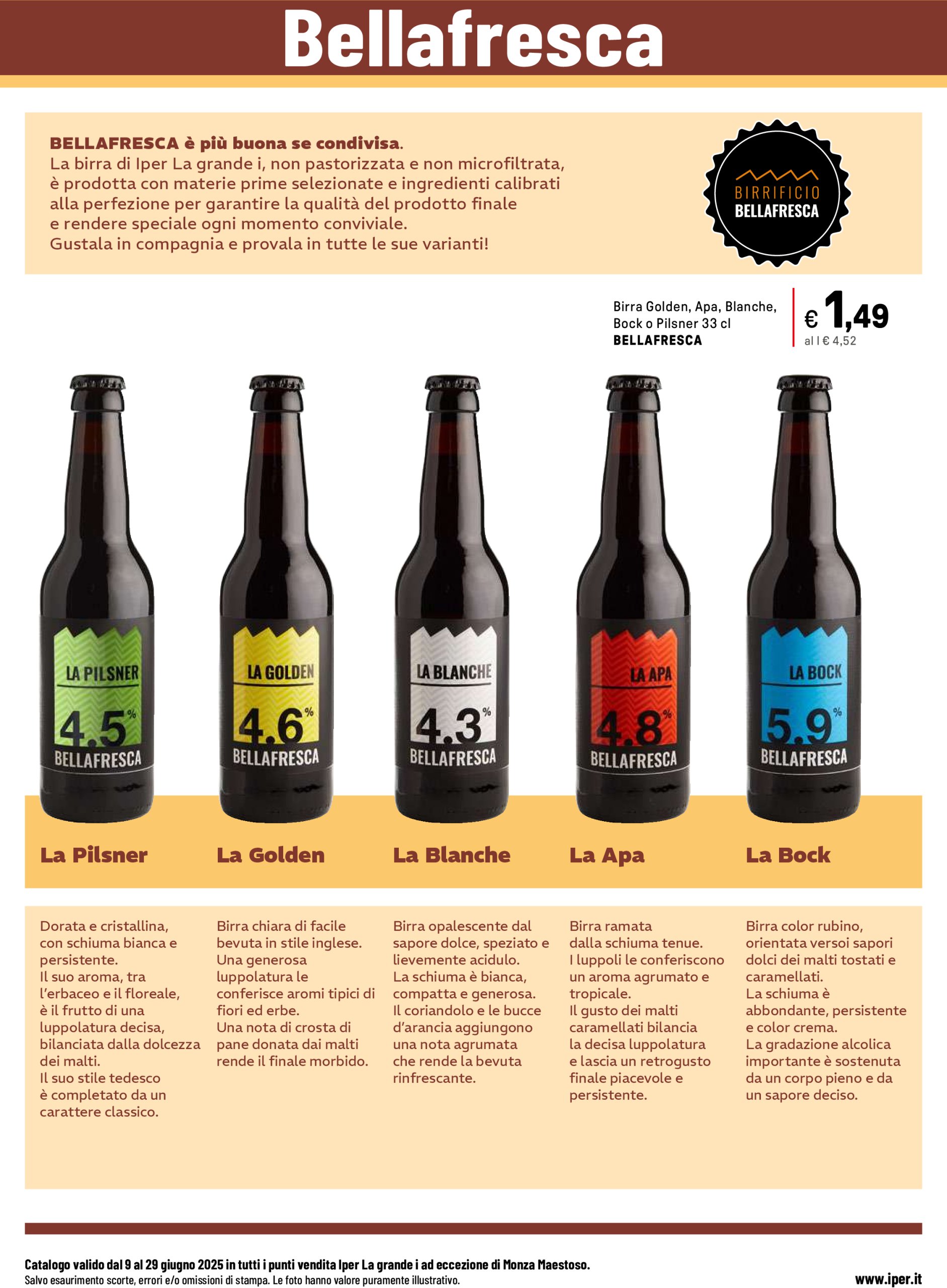 iper - Volantino Iper - Festa Della Birra valido dal 09/06 al 29/06 - page: 24