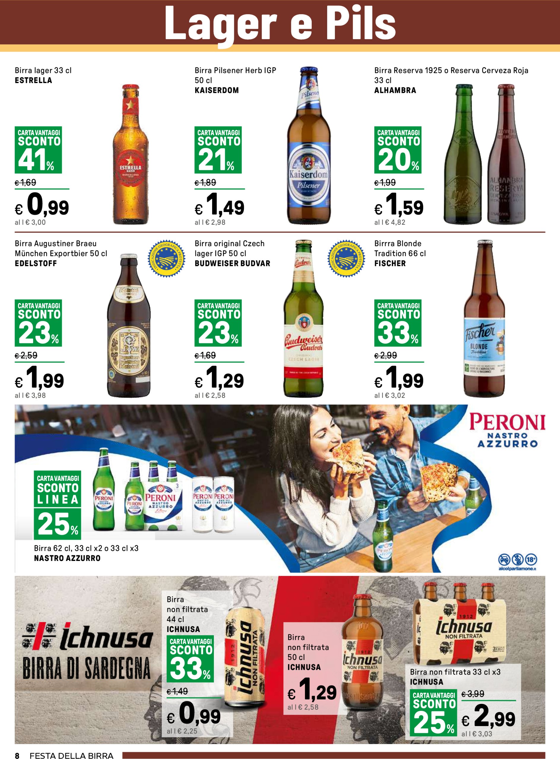 iper - Volantino Iper - Festa Della Birra valido dal 09/06 al 29/06 - page: 8