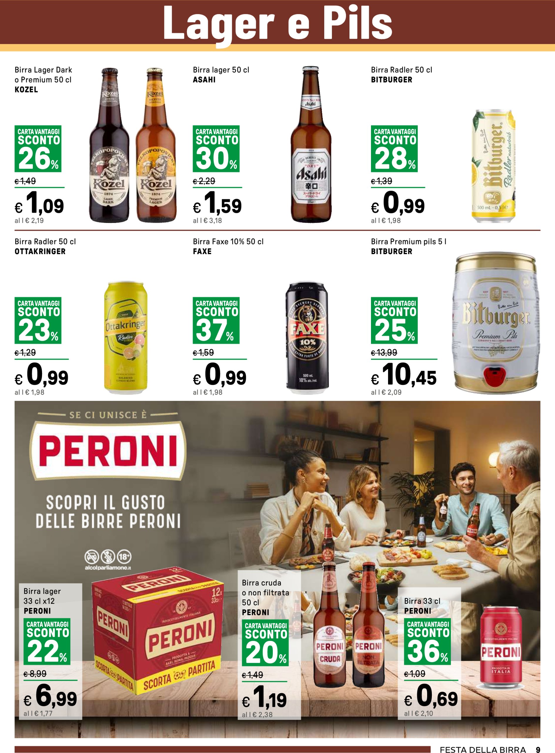 iper - Volantino Iper - Festa Della Birra valido dal 09/06 al 29/06 - page: 9