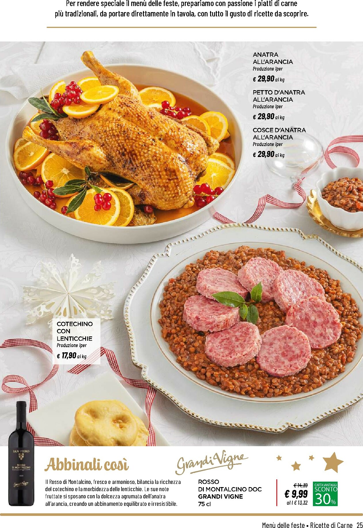 iper - Volantino Iper - Feste valido dal 04/12 al 31/12 - page: 25