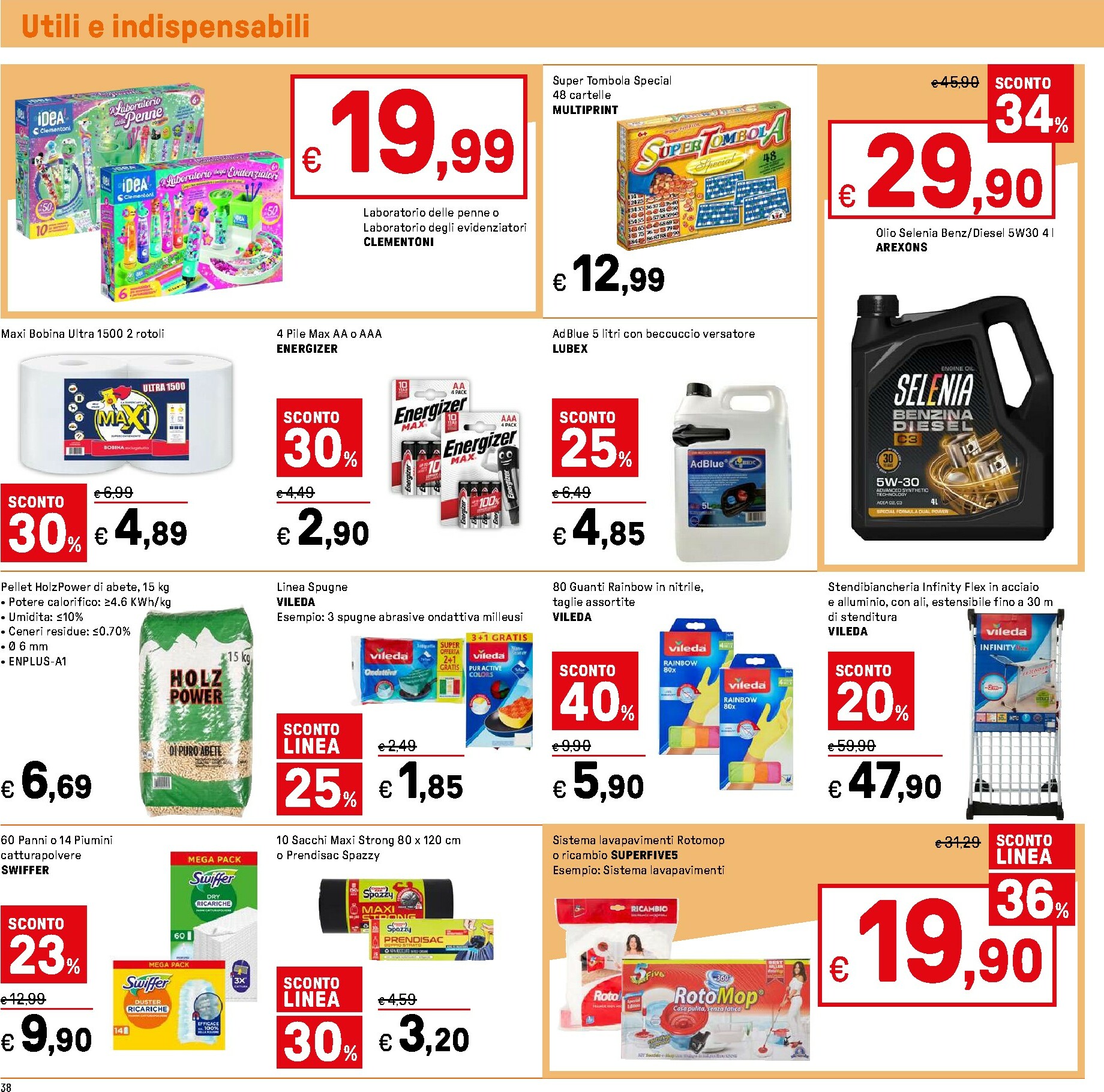 iper - Volantino Iper valido dal 15/12 al 31/12 - page: 38