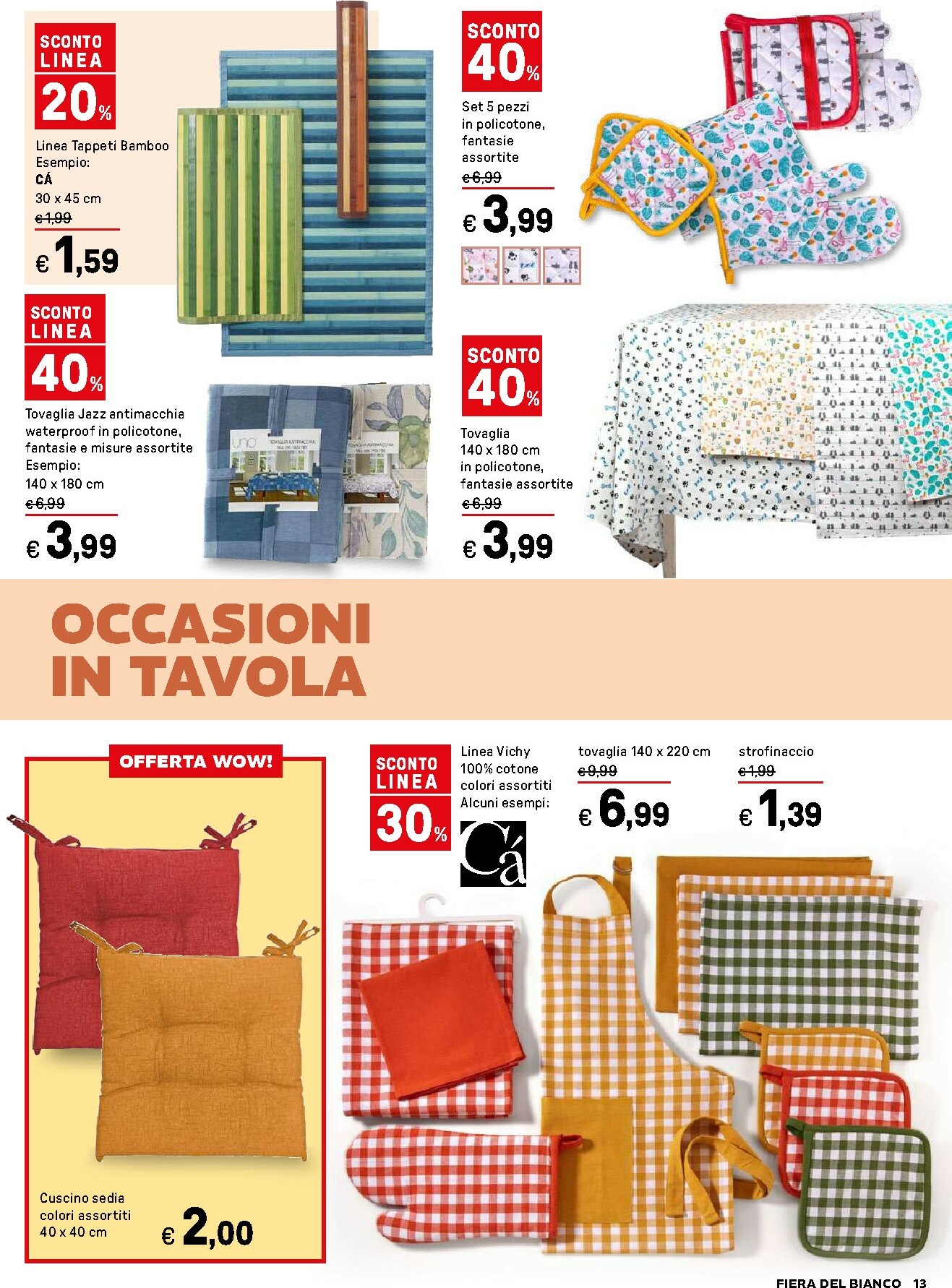 iper - Volantino Iper - Fiera del Bianco valido dal 27/12 al 18/01 - page: 13