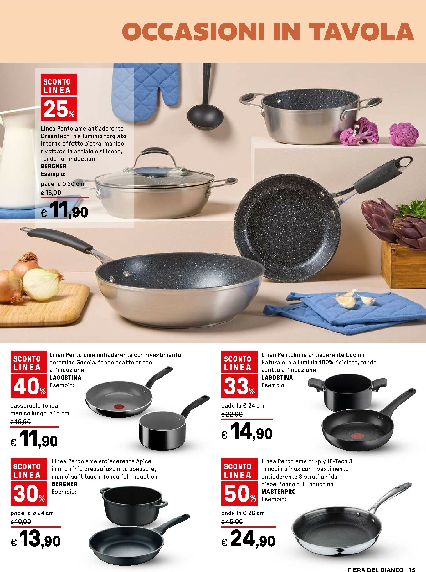 iper - Volantino Iper - Fiera del Bianco valido dal 27/12 al 18/01 - page: 15