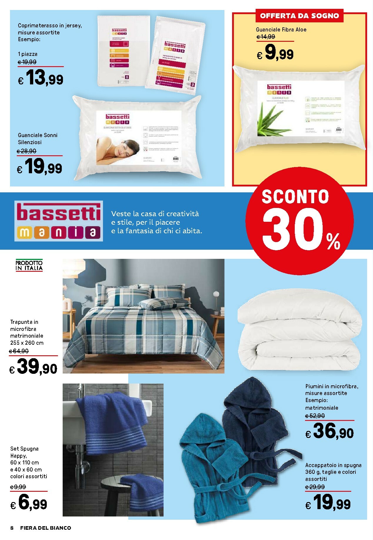 iper - Volantino Iper - Fiera del Bianco valido dal 27/12 al 18/01 - page: 8