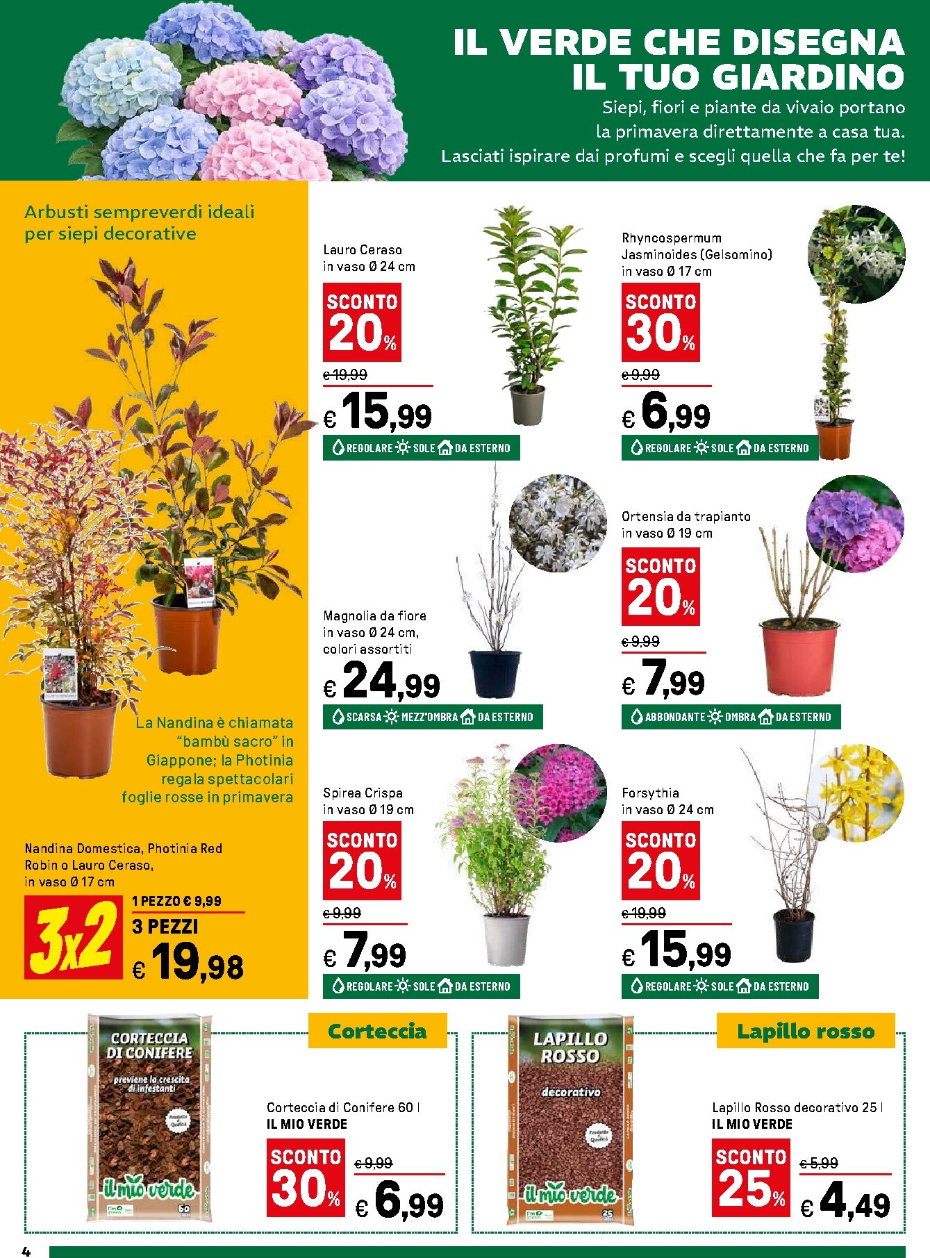 iper - Volantino Iper - Giardino in fiore valido dal 16/03/2026 al 12/04/2026 - page: 4