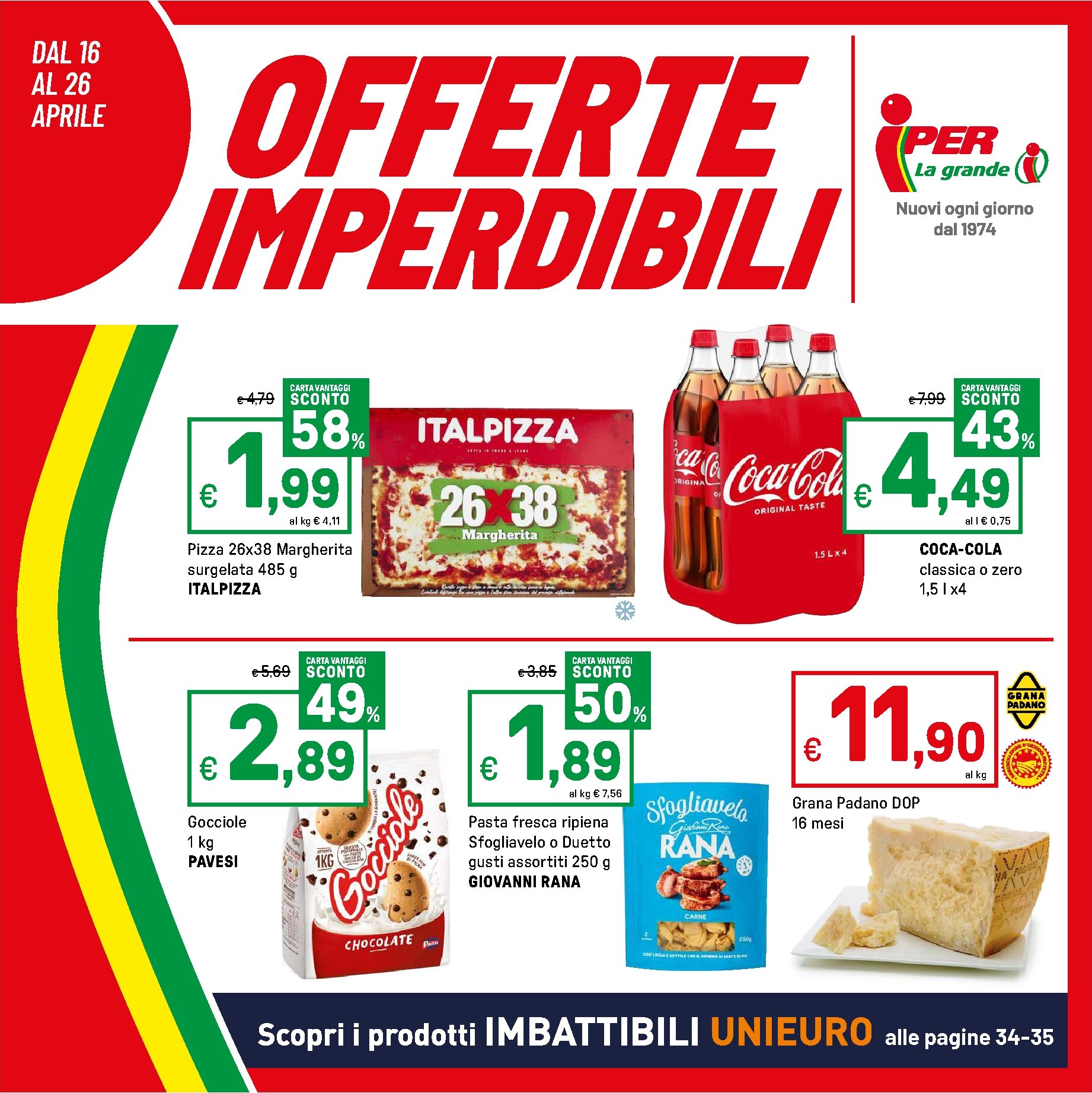 iper - Volantino attuale di Iper valido dal giovedì 16/04/2026 al domenica 26/04/2026