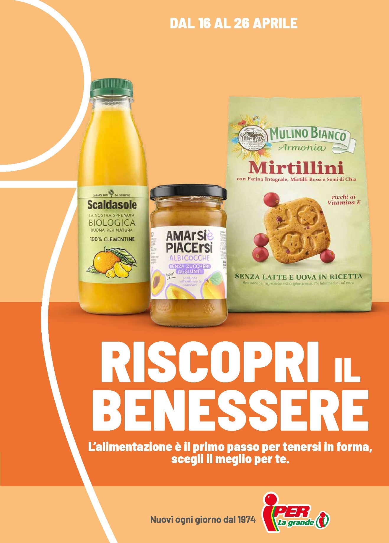 iper - Volantino attuale di Iper - Scegli Biologico valido dal giovedì 16/04/2026 al domenica 26/04/2026