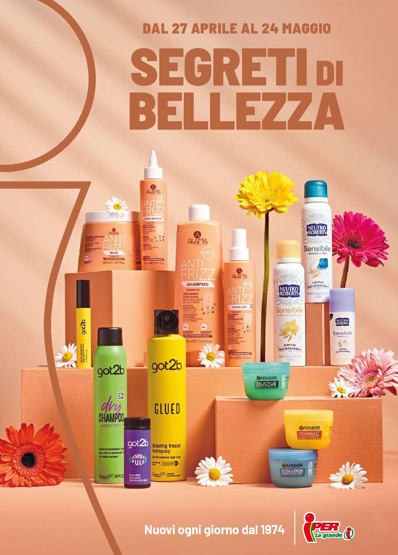 iper - Volantino Iper - Segreti di Bellezza per la prossima settimana dal lunedì 27/04/2026 al domenica 24/05/2026