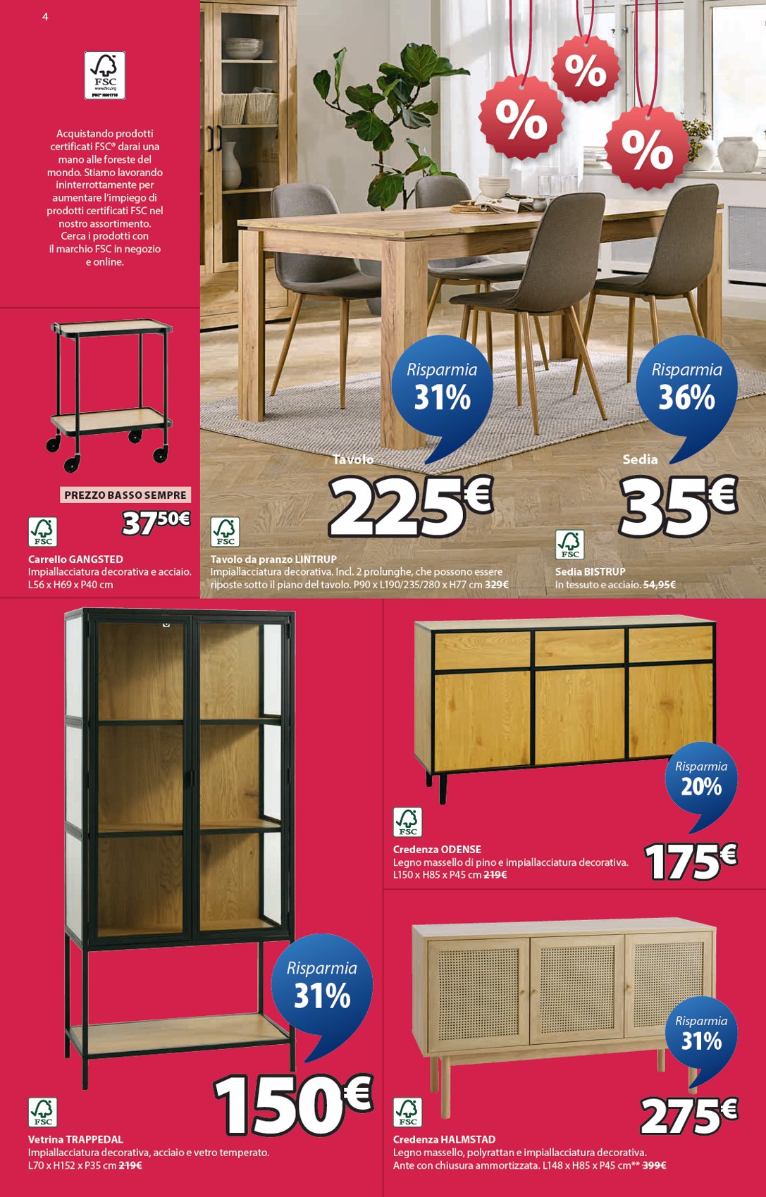 jysk - Volantino JYSK - Großartige Angebote valido dal 31/07 al 16/08 - page: 4