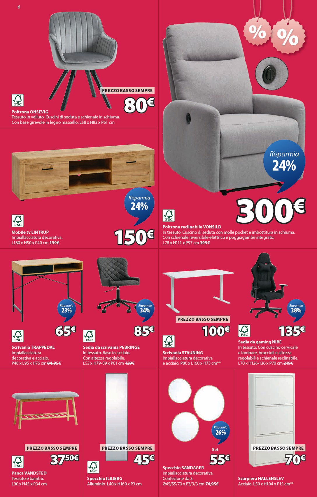 jysk - Volantino JYSK - Großartige Angebote valido dal 31/07 al 16/08 - page: 6