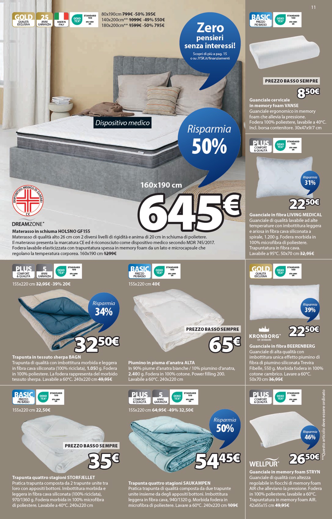 jysk - Volantino JYSK - Grandi offerte valido dal 02/10 al 22/10 - page: 12