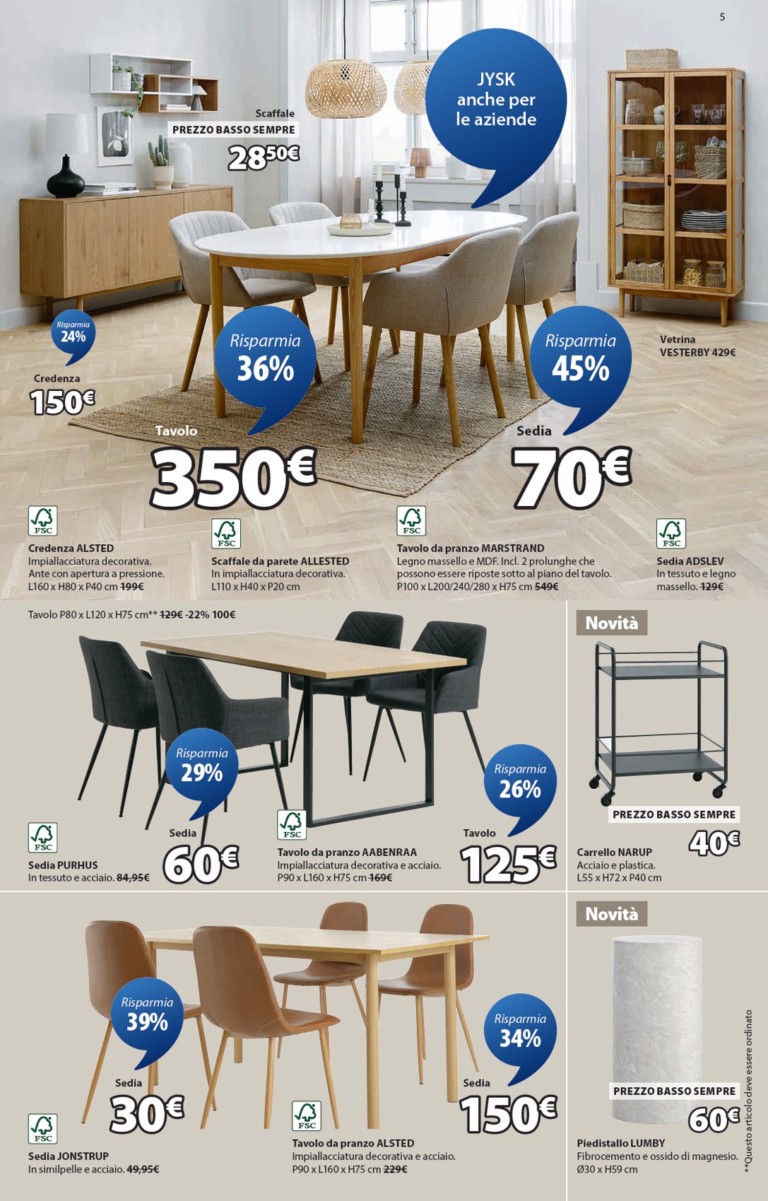 jysk - Volantino JYSK - Grandi offerte valido dal 02/10 al 22/10 - page: 6
