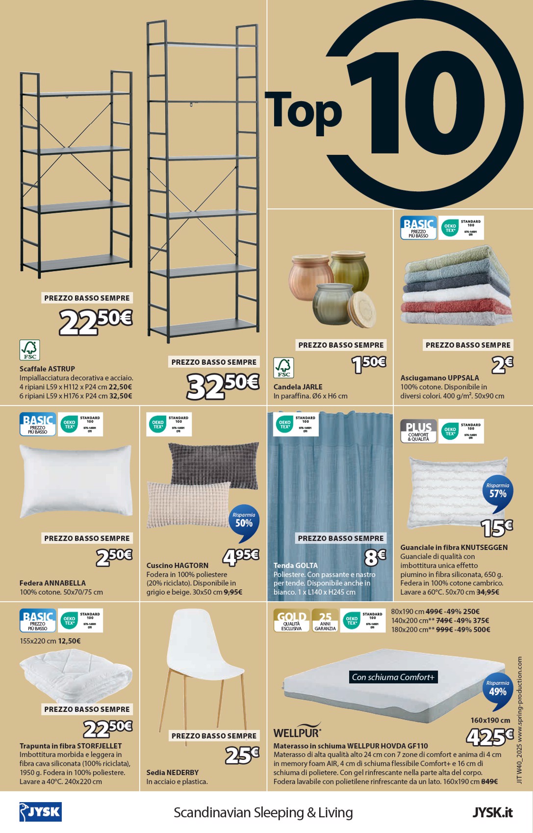 jysk - Volantino JYSK - Grandi offerte valido dal 02/10 al 22/10 - page: 17