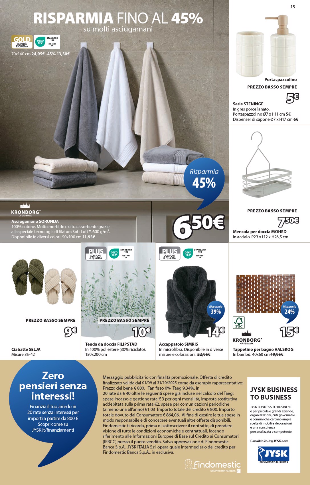 jysk - Volantino JYSK - Grandi offerte valido dal 02/10 al 22/10 - page: 16