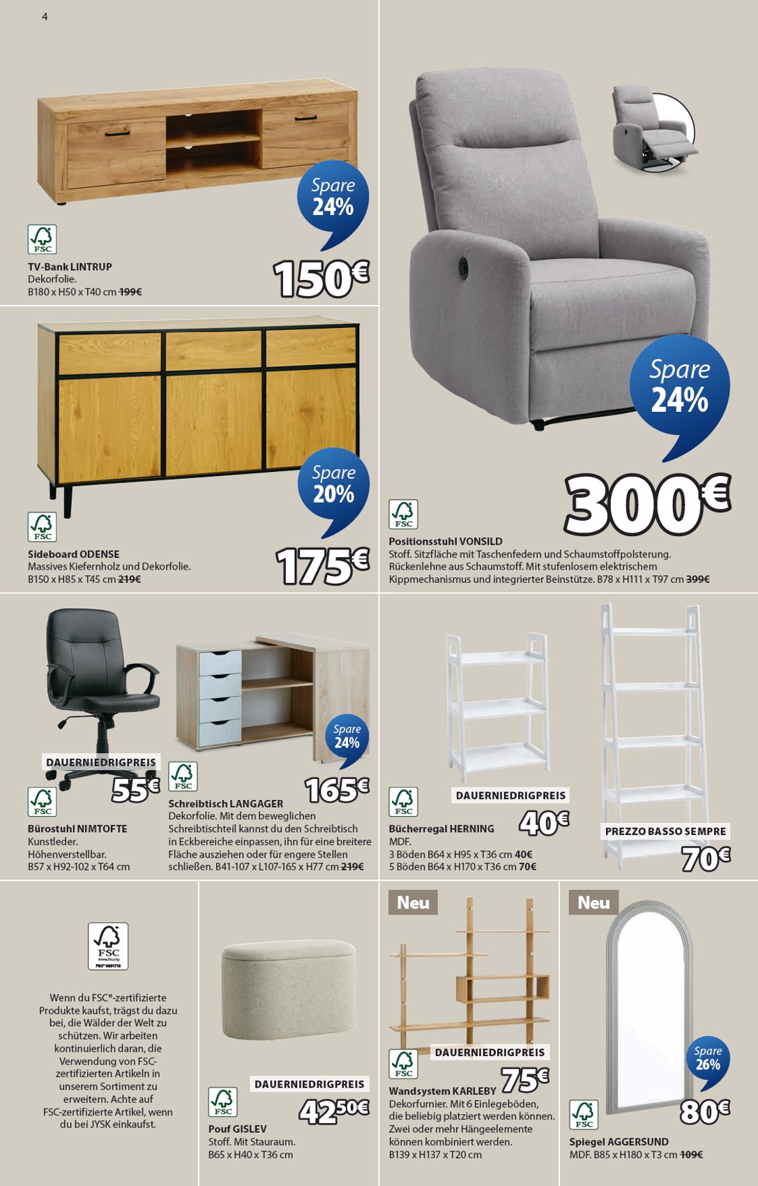 jysk - Volantino JYSK - Großartige Angebote valido dal 02/10 al 22/10 - page: 4