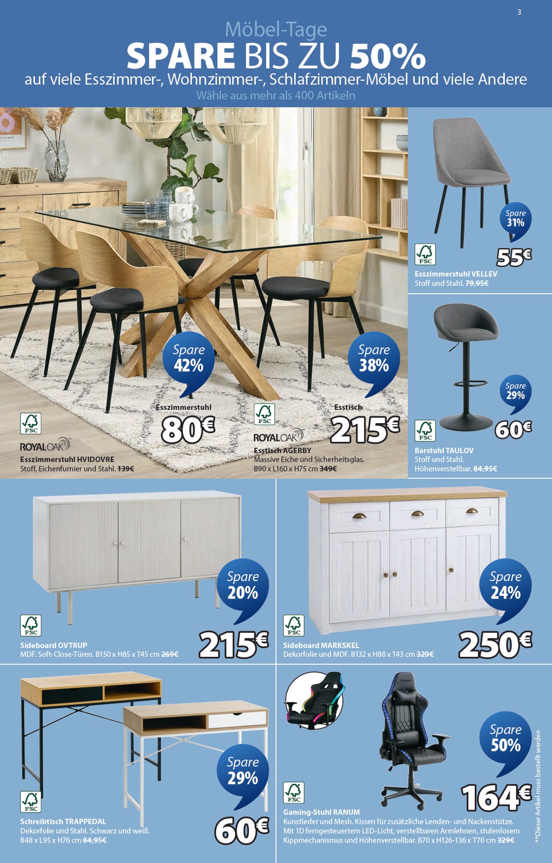 jysk - Volantino JYSK - Großartige Angebote valido dal 02/10 al 22/10 - page: 3