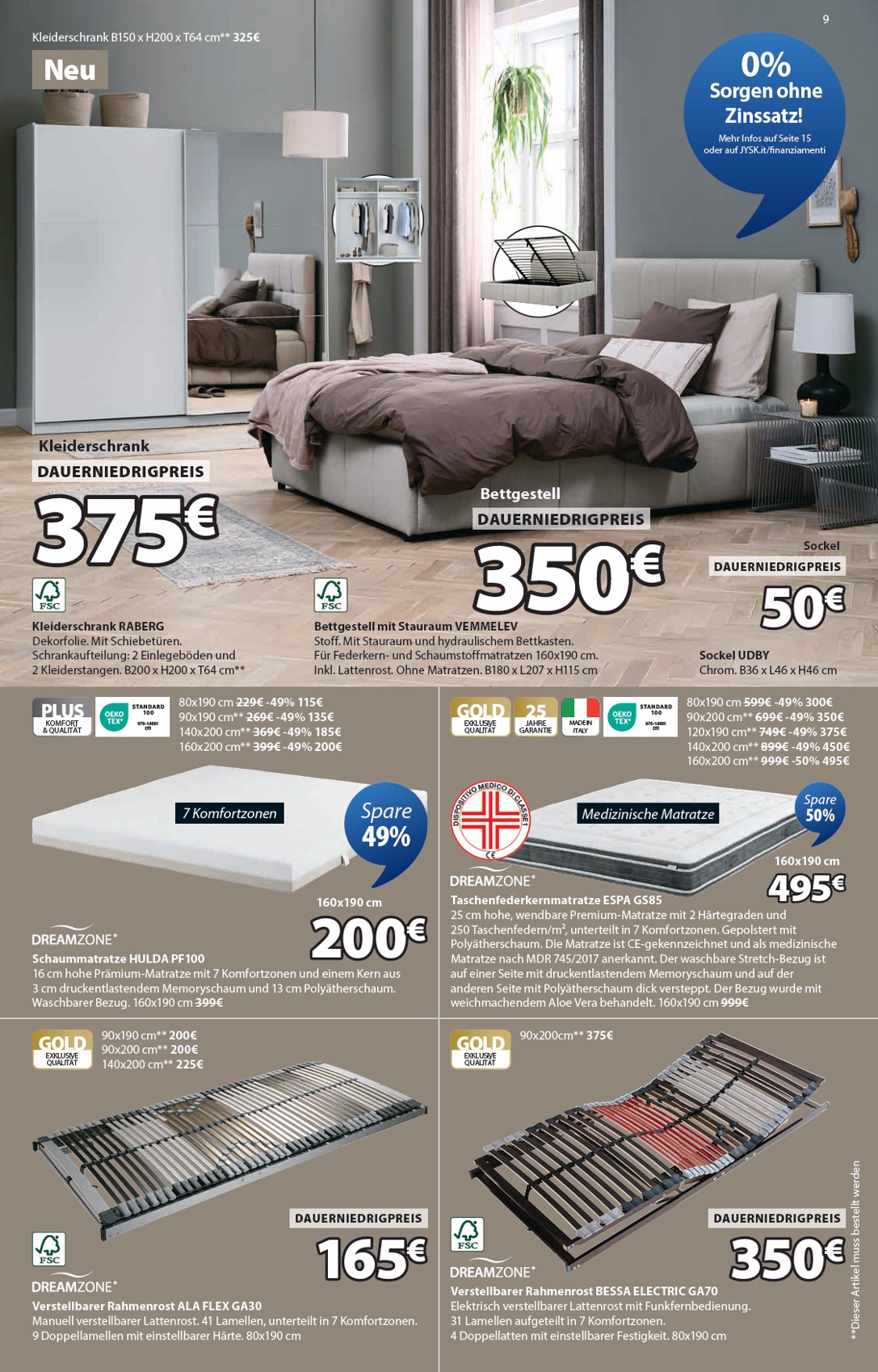 jysk - Volantino JYSK - Großartige Angebote valido dal 02/10 al 22/10 - page: 9