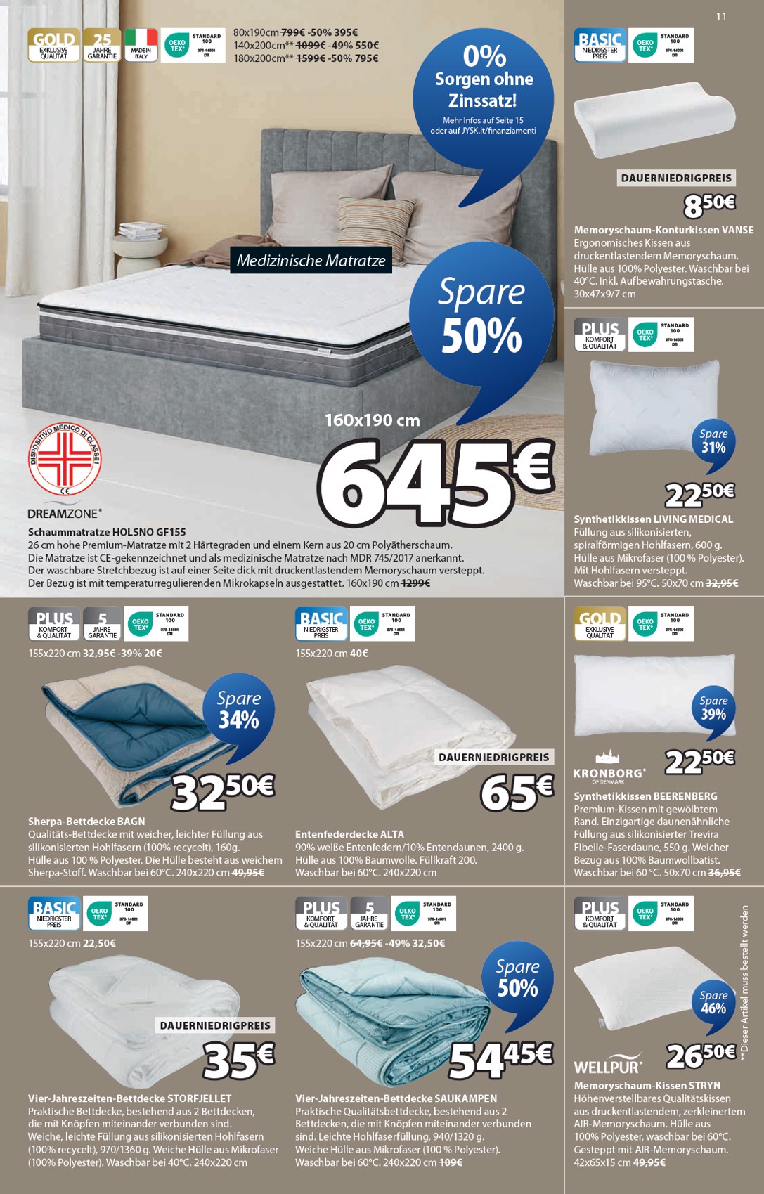 jysk - Volantino JYSK - Großartige Angebote valido dal 02/10 al 22/10 - page: 11