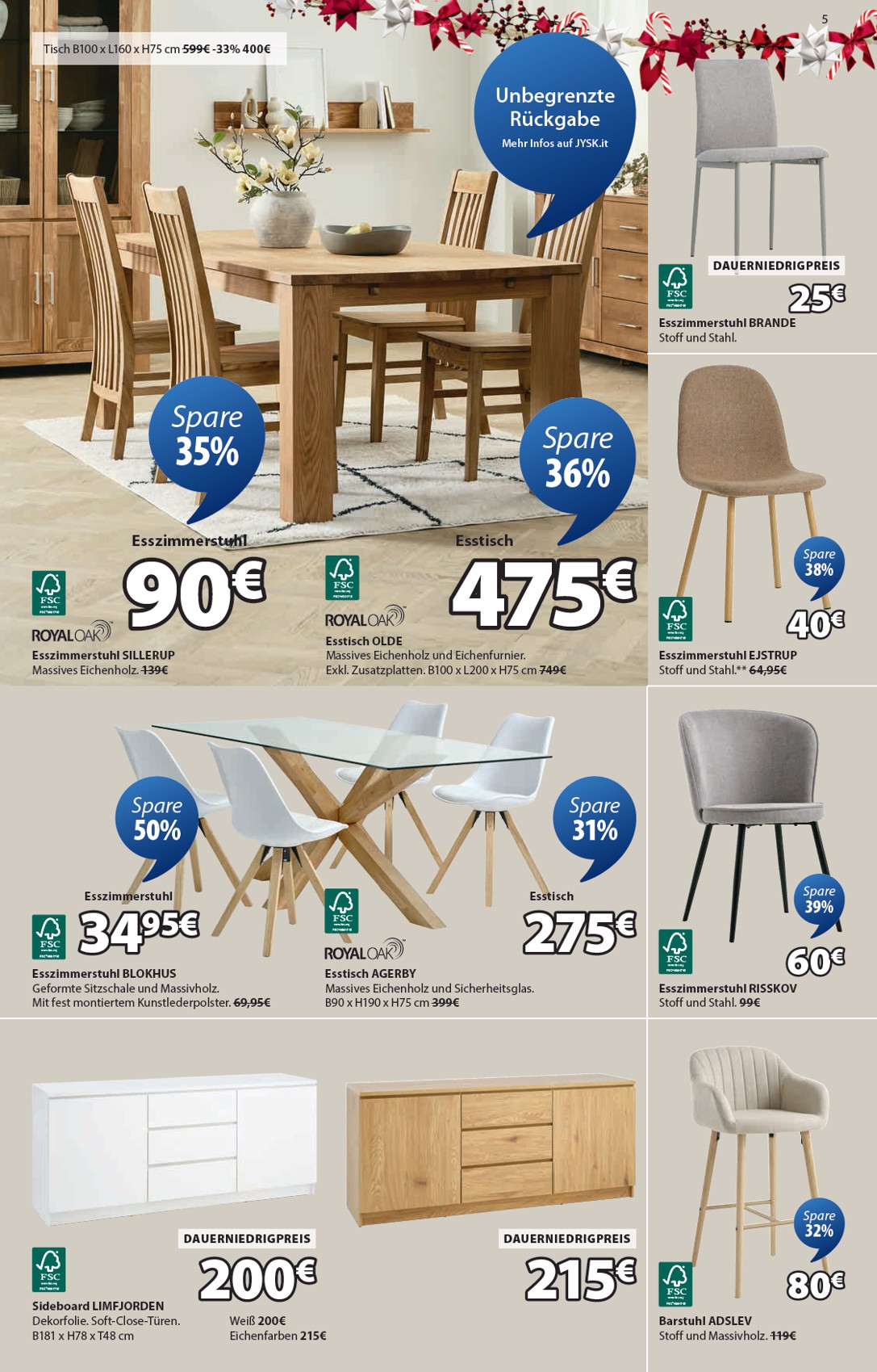 jysk - Volantino JYSK - Großartige Angebote valido dal 16/10 al 30/11 - page: 5