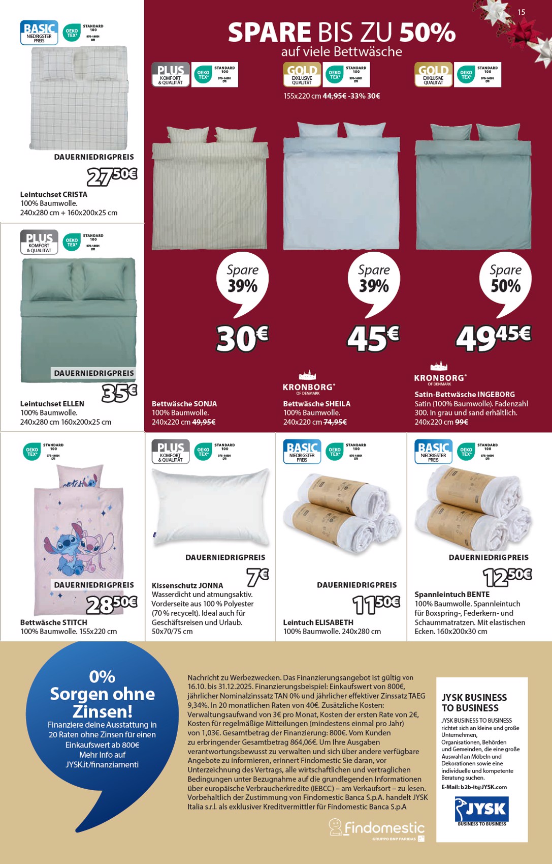 jysk - Volantino JYSK - Großartige Angebote valido dal 16/10 al 30/11 - page: 15