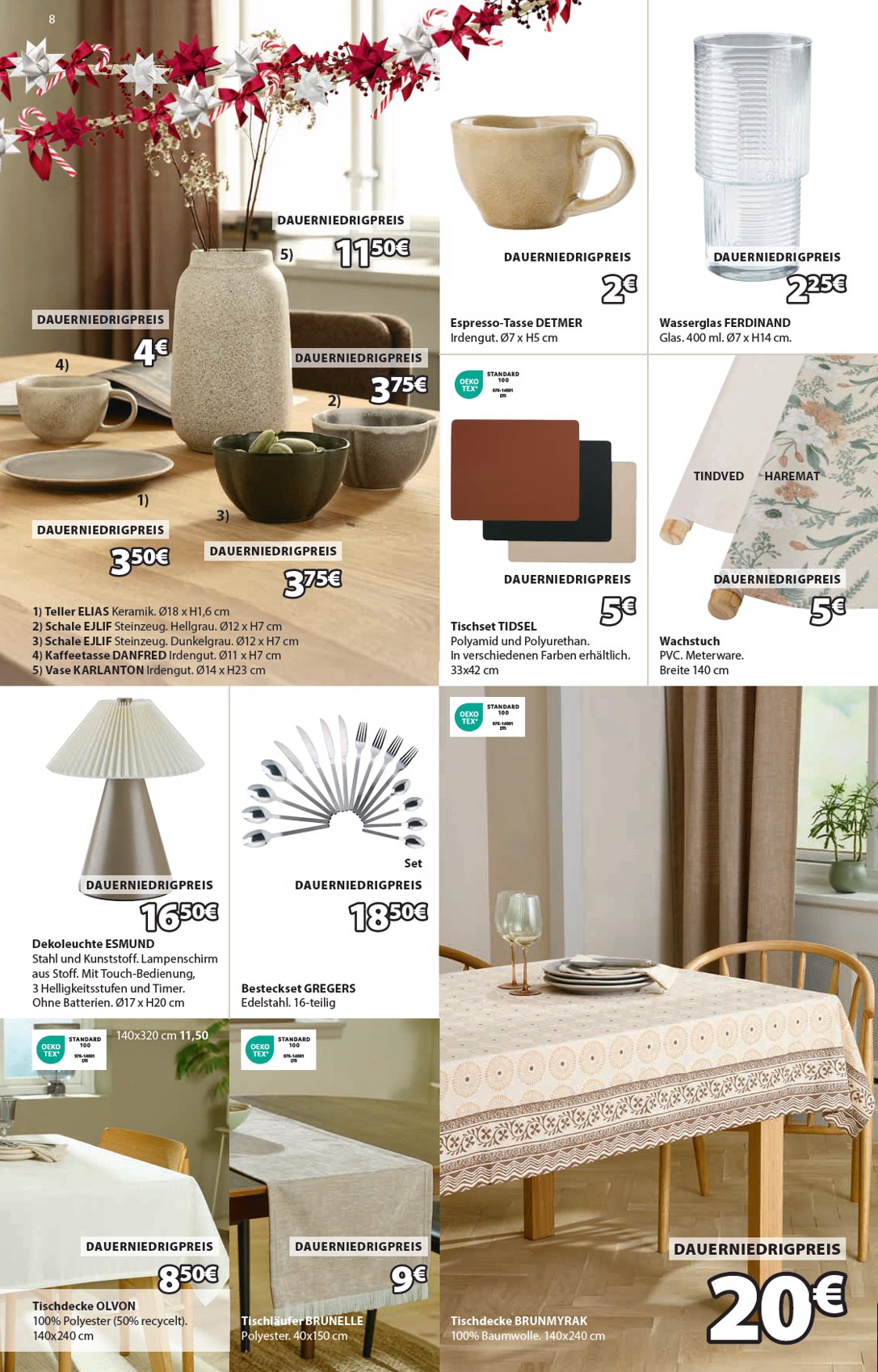 jysk - Volantino JYSK - Großartige Angebote valido dal 16/10 al 30/11 - page: 8