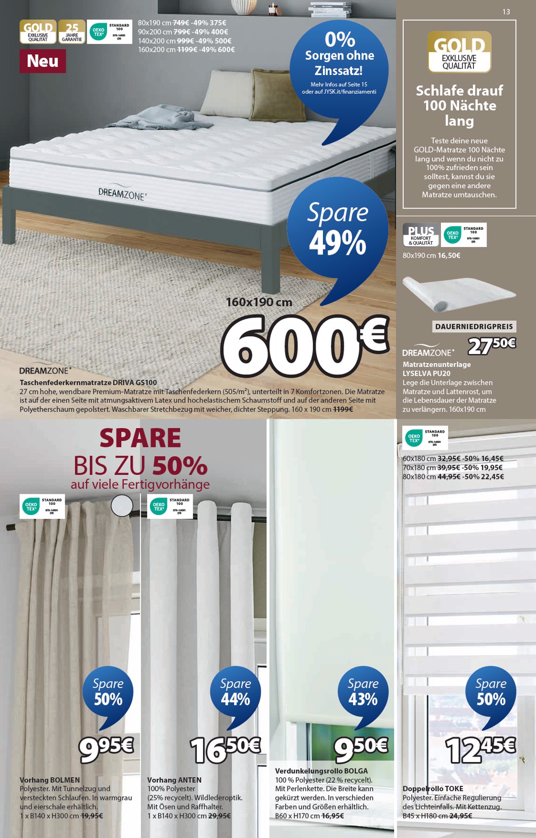 jysk - Volantino JYSK - Großartige Angebote valido dal 16/10 al 30/11 - page: 13