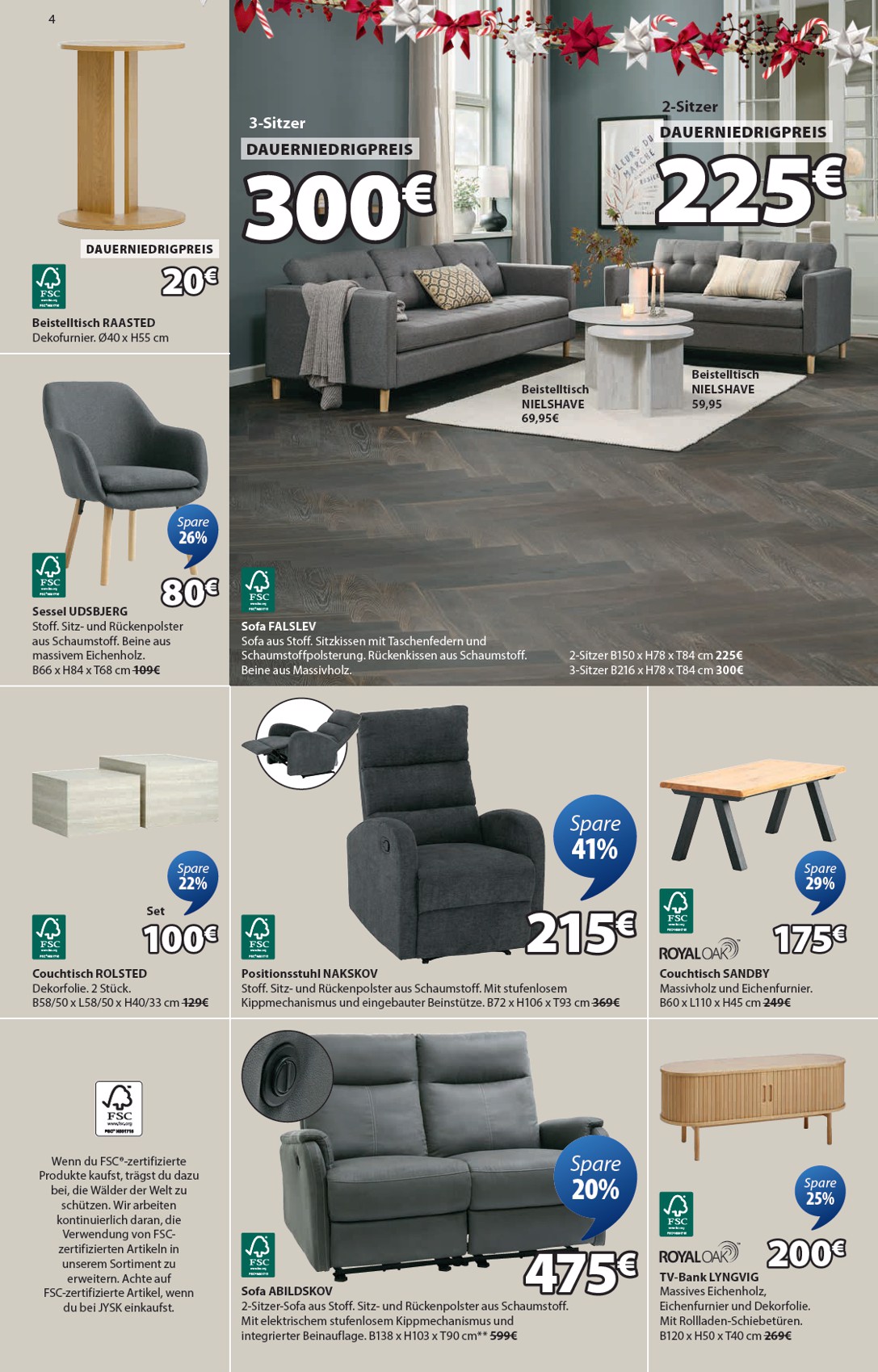 jysk - Volantino JYSK - Großartige Angebote valido dal 16/10 al 30/11 - page: 4
