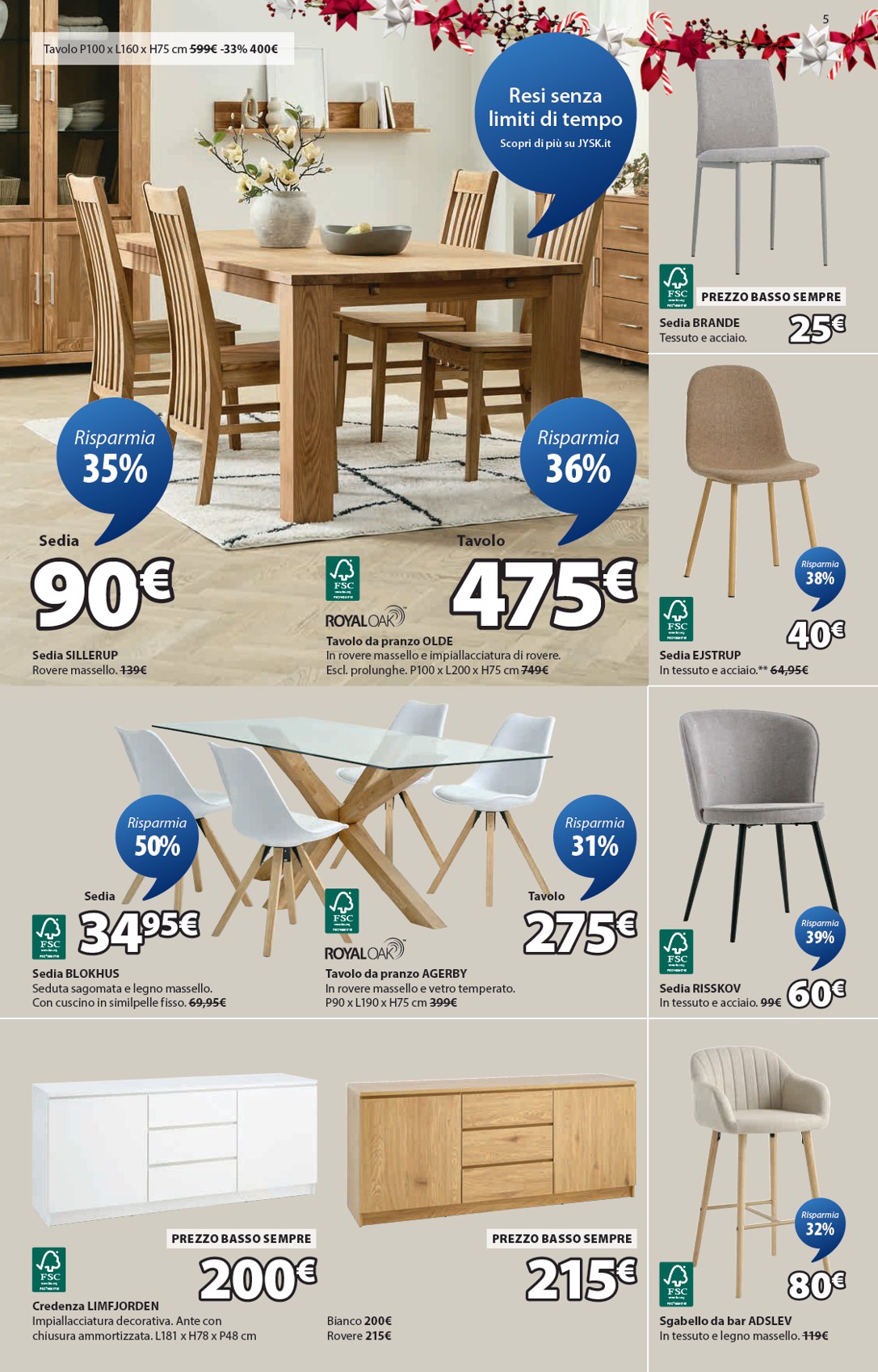 jysk - Volantino JYSK - Grandi offerte valido dal 16/10 al 30/11 - page: 5
