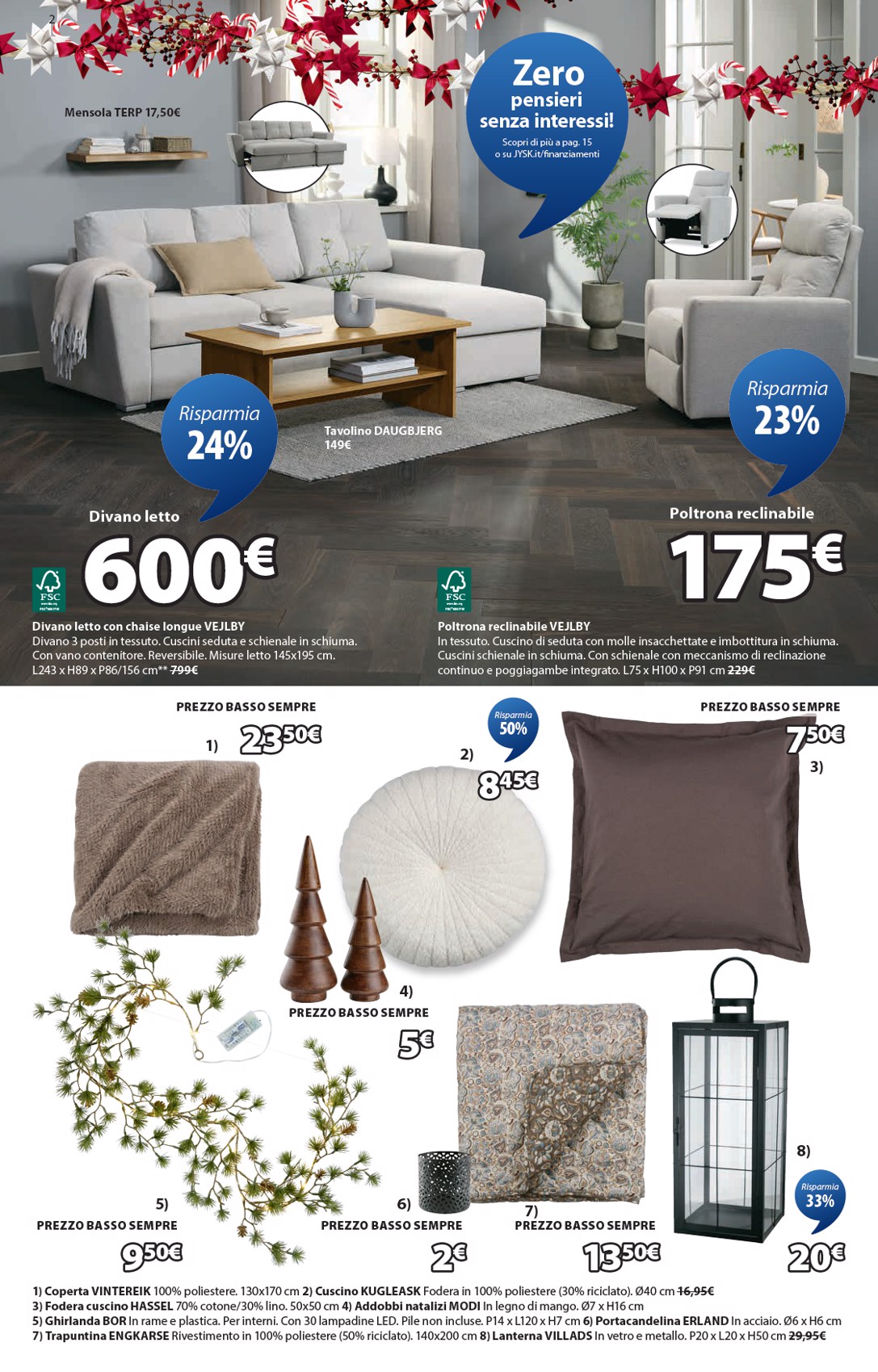 jysk - Volantino JYSK - Grandi offerte valido dal 16/10 al 30/11 - page: 2