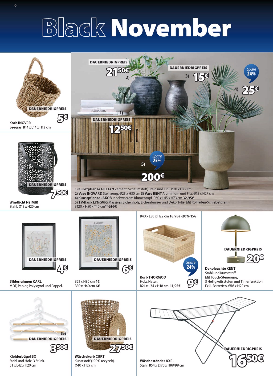 jysk - Volantino JYSK - Großartige Angebote valido dal 06/11 al 30/11 - page: 6