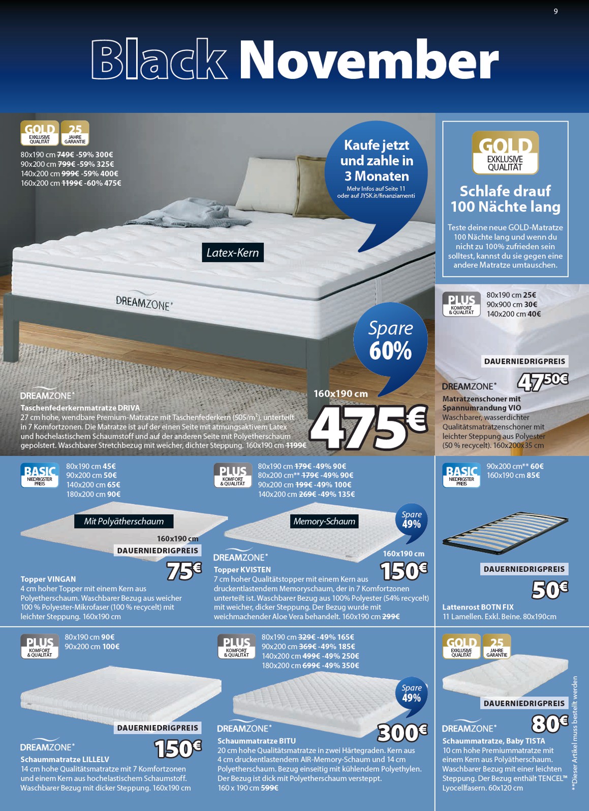 jysk - Volantino JYSK - Großartige Angebote valido dal 06/11 al 30/11 - page: 9