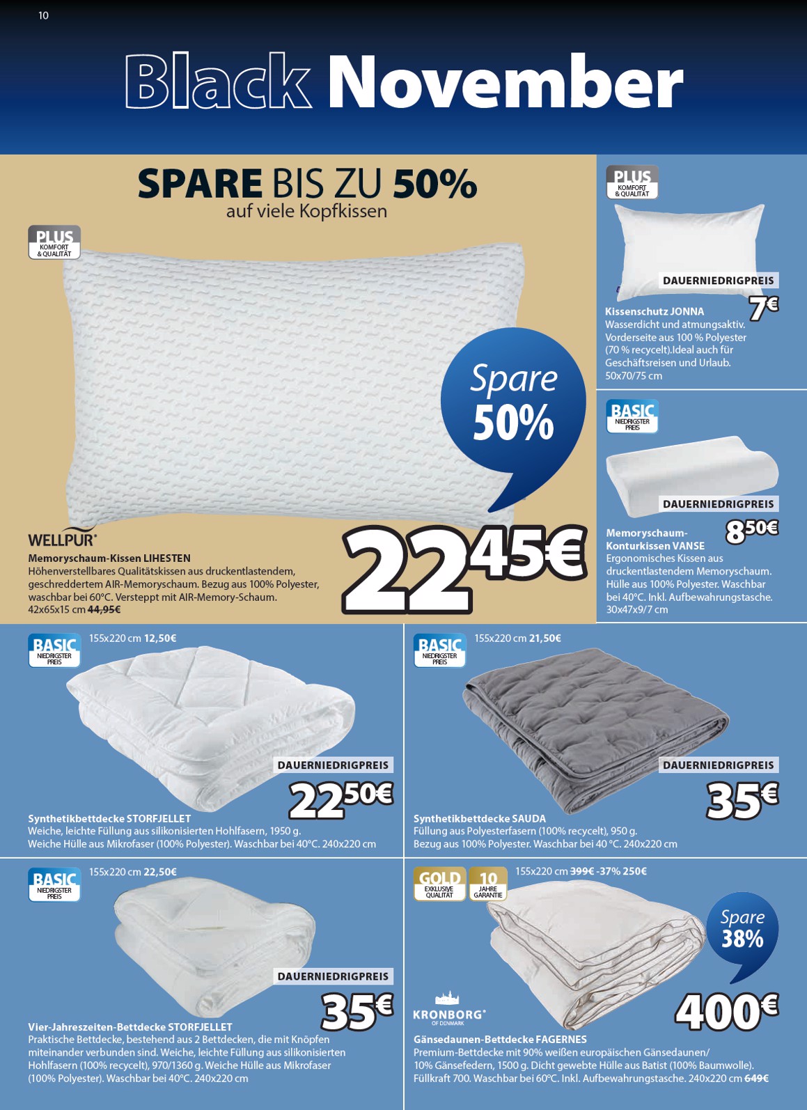jysk - Volantino JYSK - Großartige Angebote valido dal 06/11 al 30/11 - page: 10