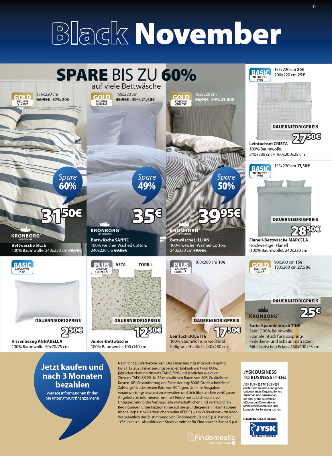 jysk - Volantino JYSK - Großartige Angebote valido dal 06/11 al 30/11 - page: 11
