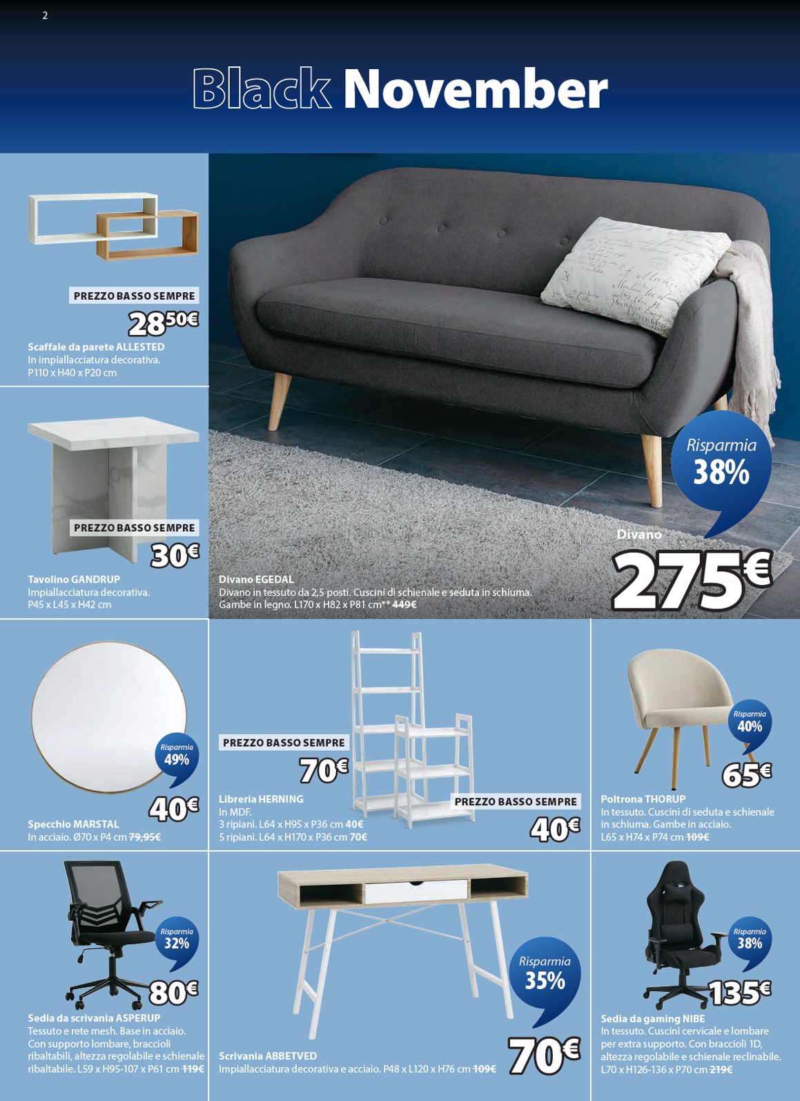 jysk - Volantino JYSK - Grandi offerte valido dal 13/11 al 30/11 - page: 2