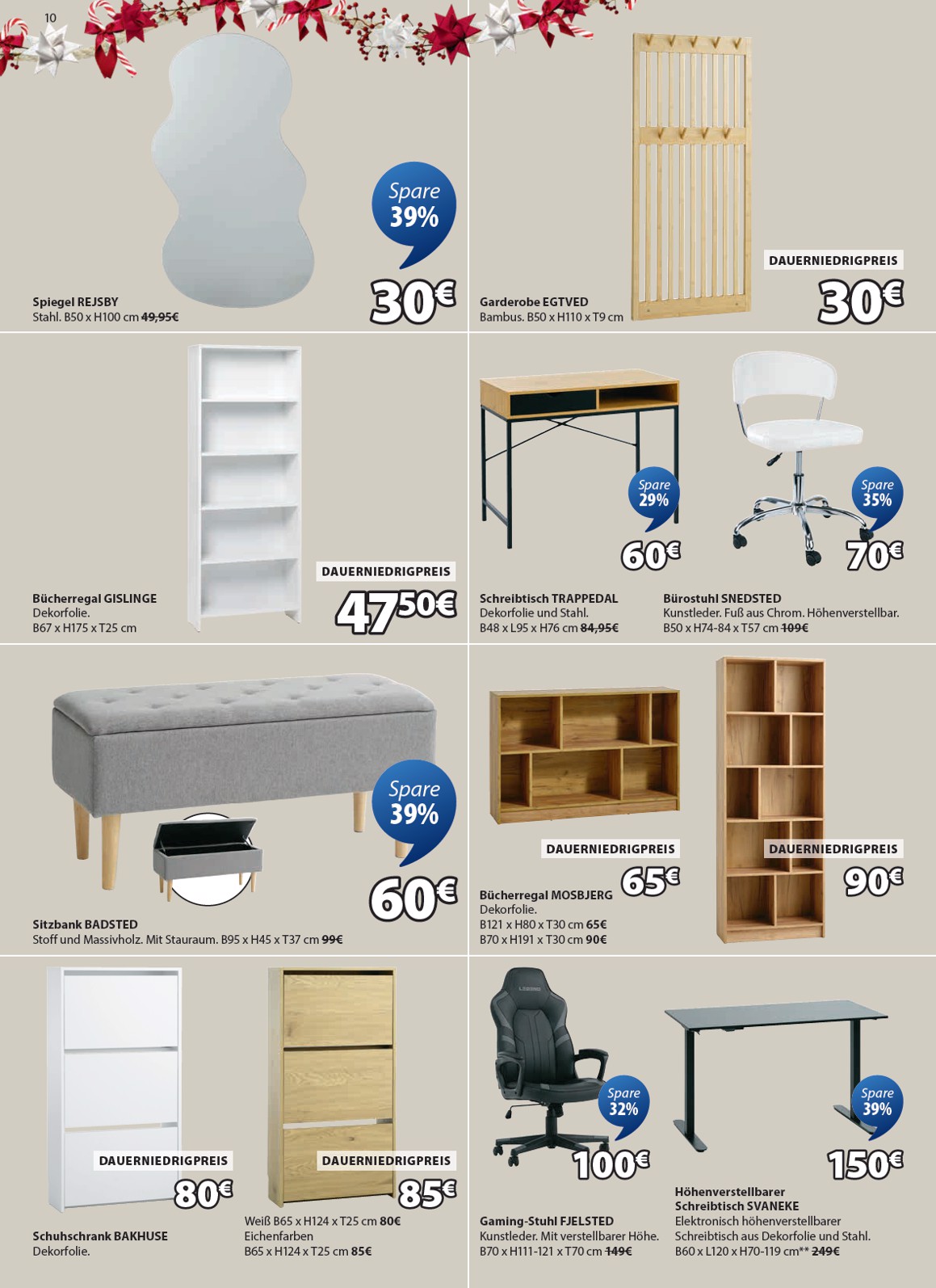 jysk - Volantino JYSK - Großartige Angebote valido dal 24/11 al 31/12 - page: 10