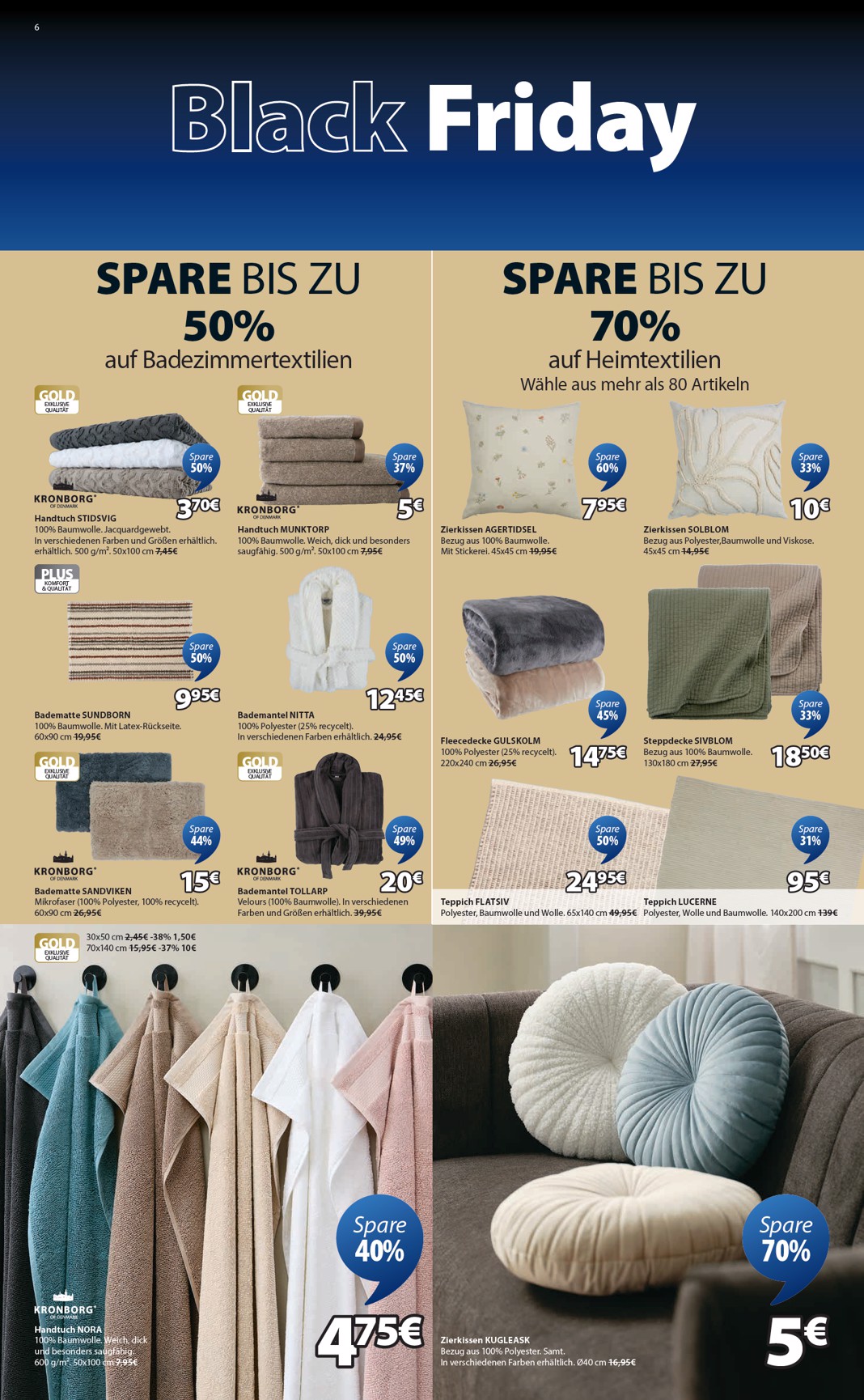 jysk - Volantino JYSK - Großartige Angebote valido dal 27/11 al 30/11 - page: 6