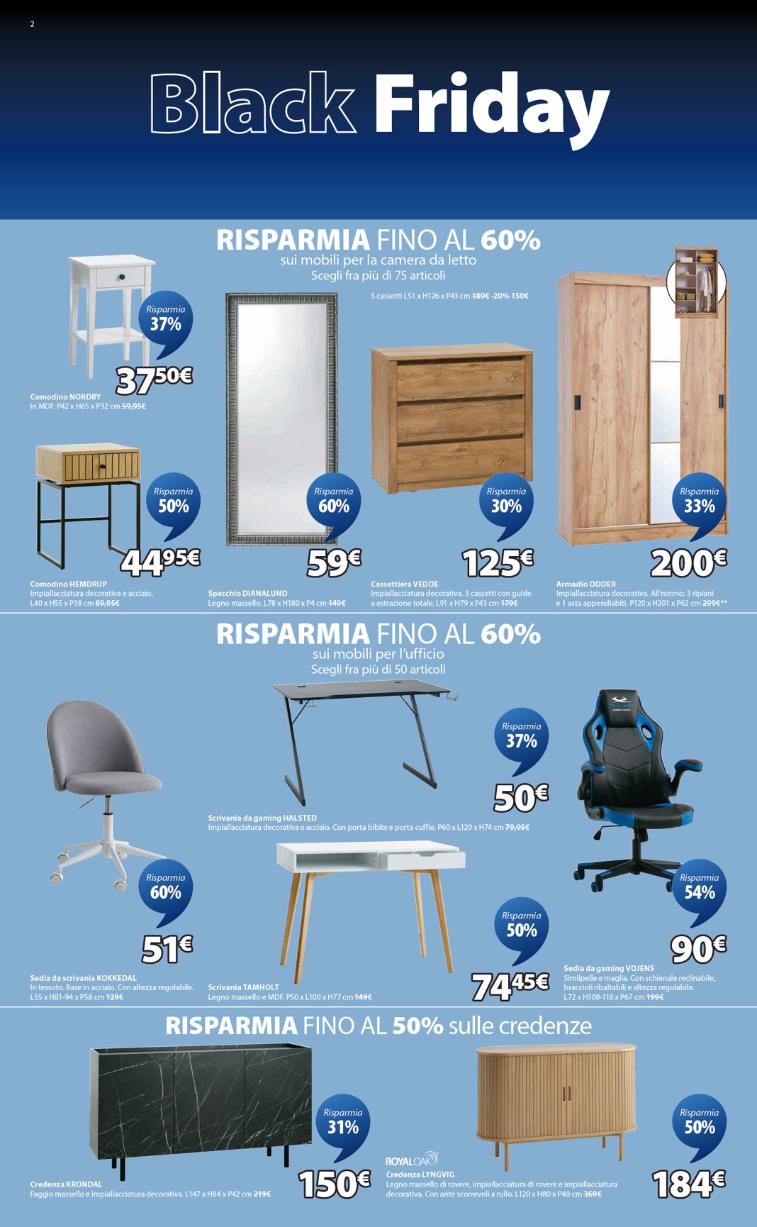 jysk - Volantino JYSK - Grandi offerte valido dal 27/11 al 30/11 - page: 2