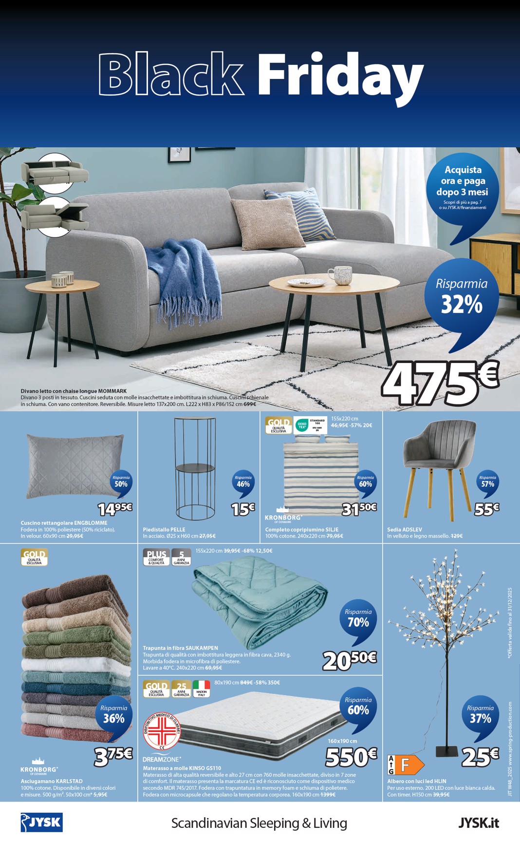 jysk - Volantino JYSK - Grandi offerte valido dal 27/11 al 30/11 - page: 8
