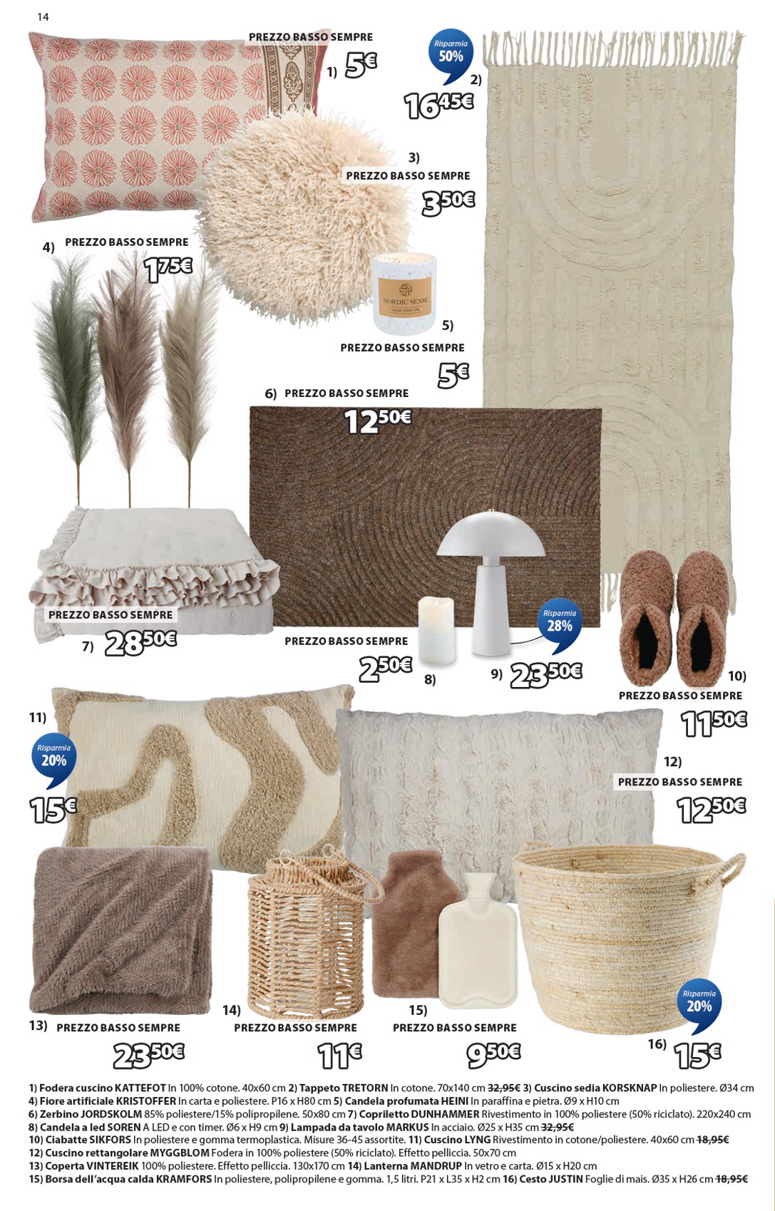 jysk - Volantino JYSK - Grandi offerte valido dal 11/12 al 31/12 - page: 14