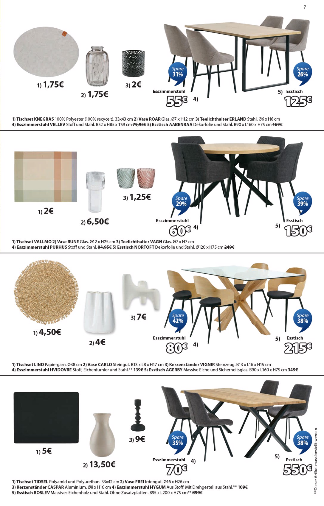 jysk - Volantino JYSK - Großartige Angebote valido dal 11/12 al 31/12 - page: 7