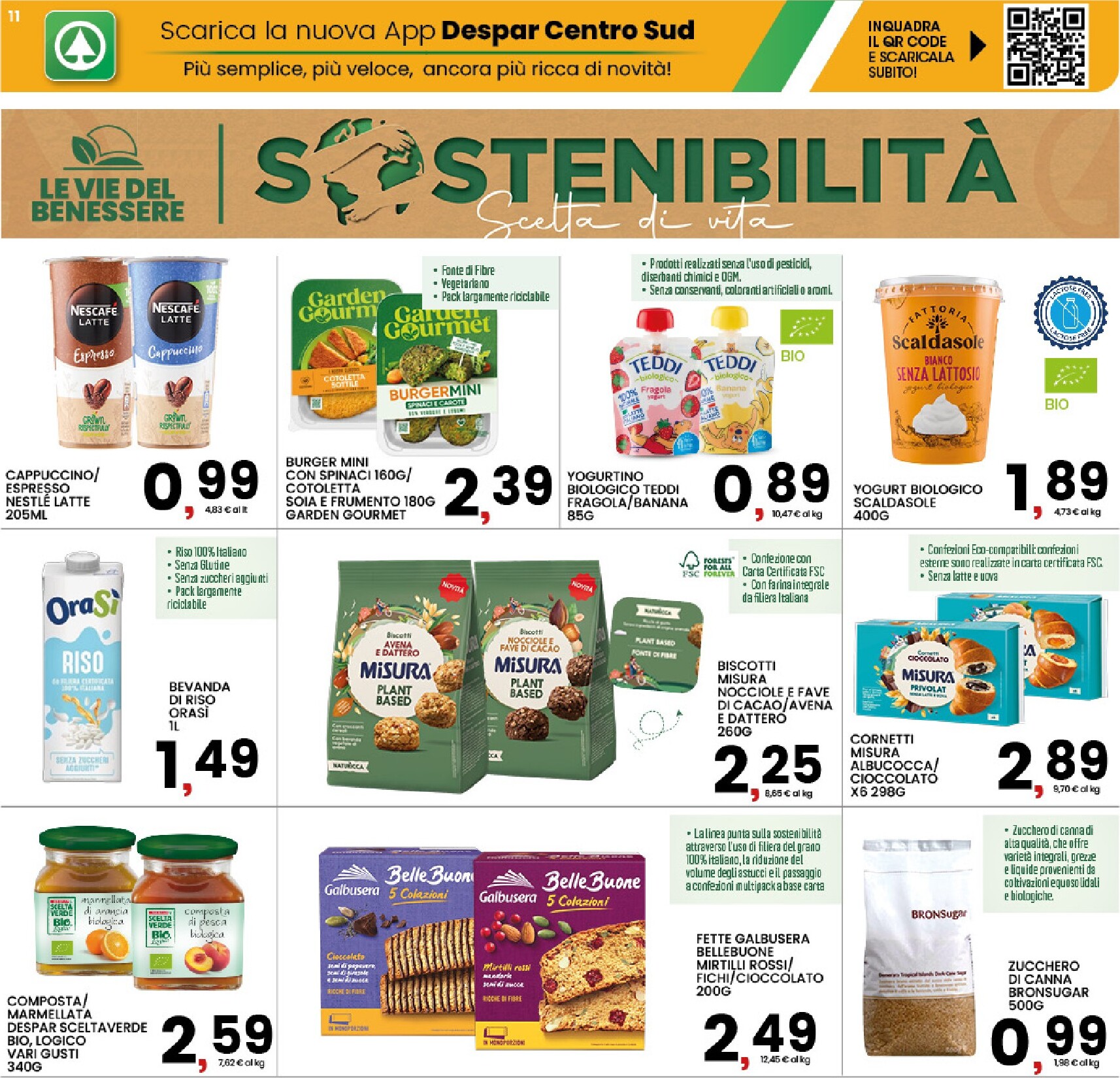 interspar - Volantino attuale di INTERSPAR valido dal giovedì 28/05/2026 al domenica 07/06/2026 - page: 11