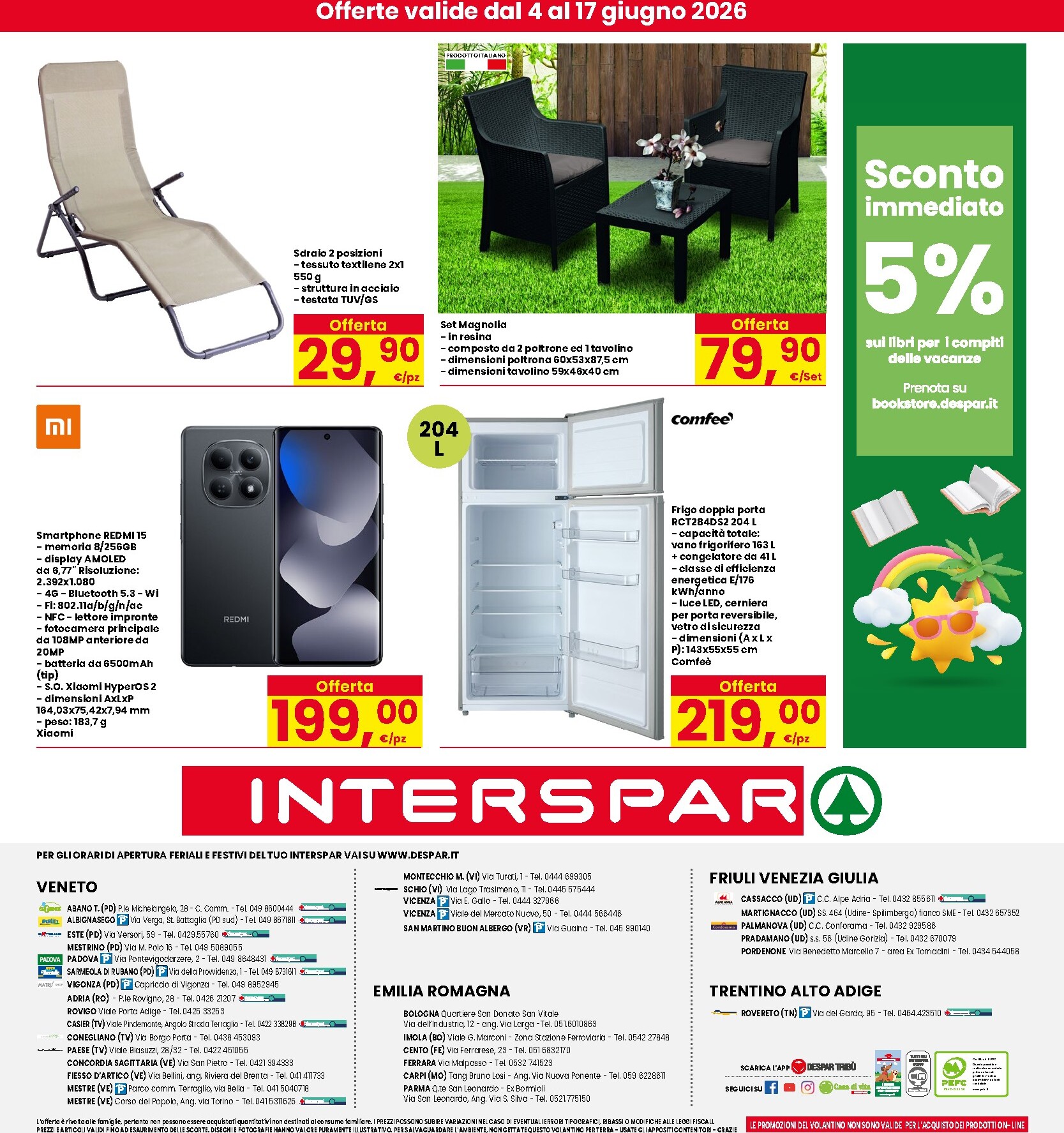 interspar - Volantino attuale di INTERSPAR valido dal giovedì 04/06/2026 al mercoledì 17/06/2026 - page: 32
