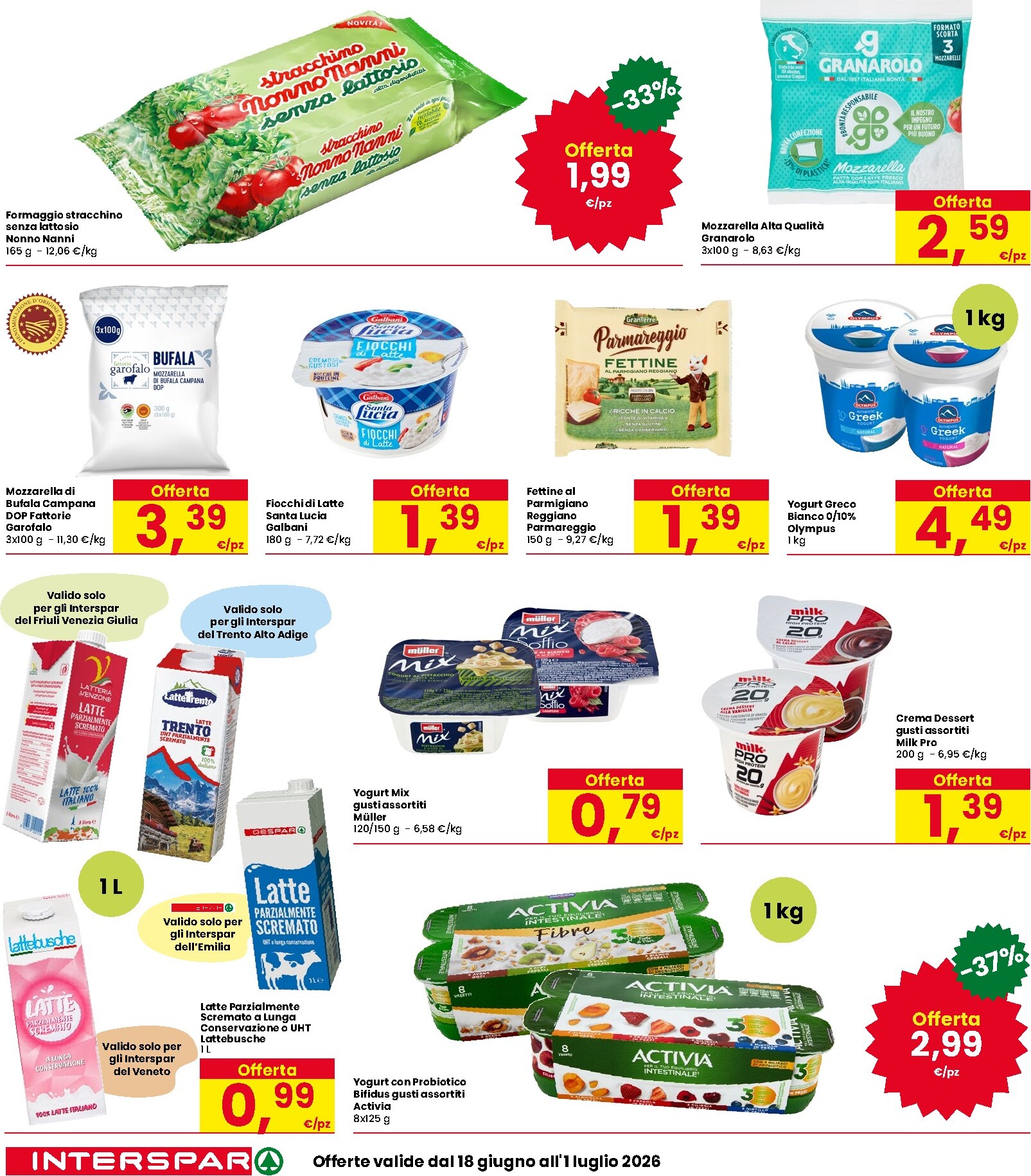 interspar - Volantino attuale di INTERSPAR valido dal giovedì 18/06/2026 al mercoledì 01/07/2026 - page: 10