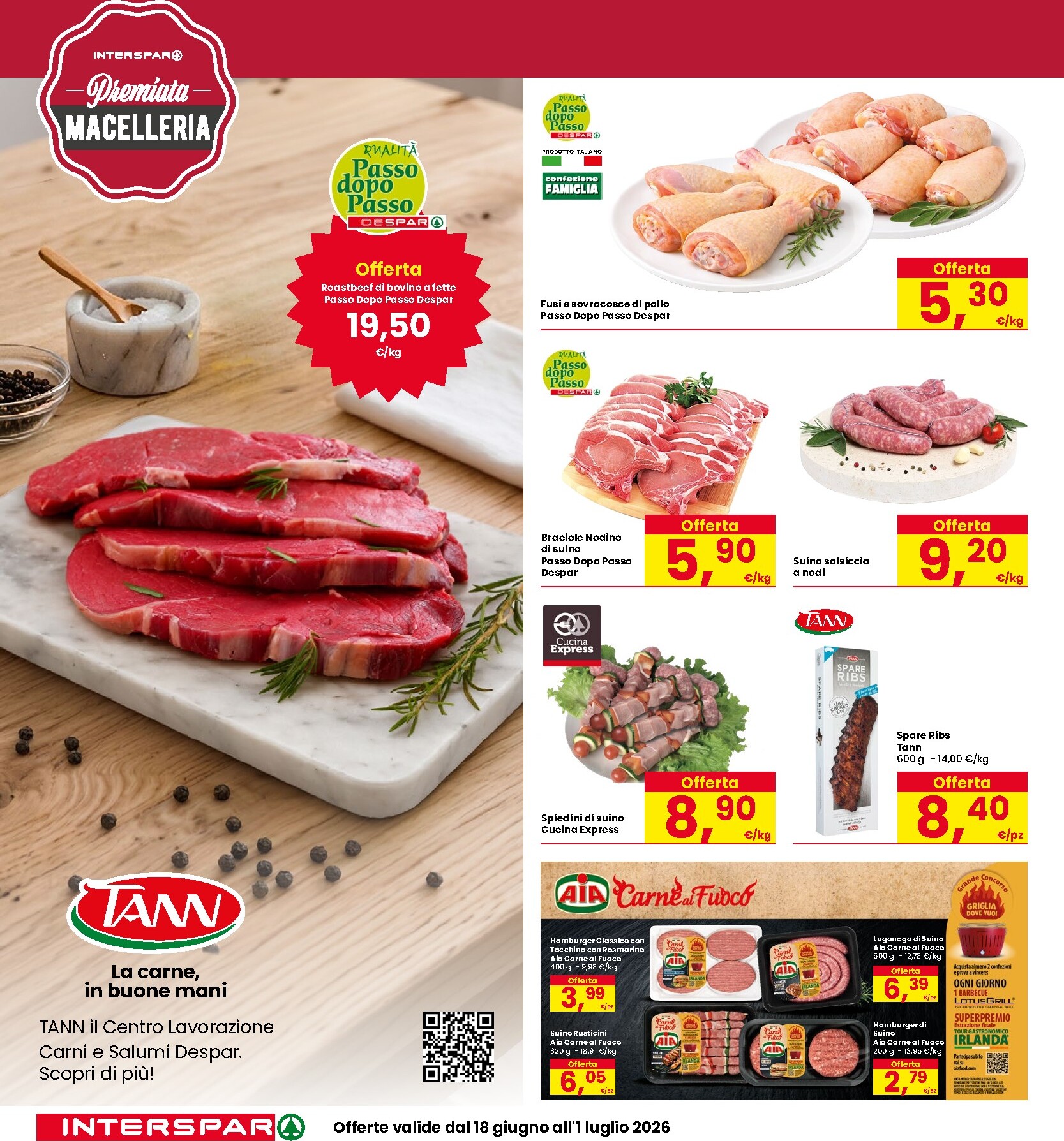 interspar - Volantino attuale di INTERSPAR valido dal giovedì 18/06/2026 al mercoledì 01/07/2026 - page: 4