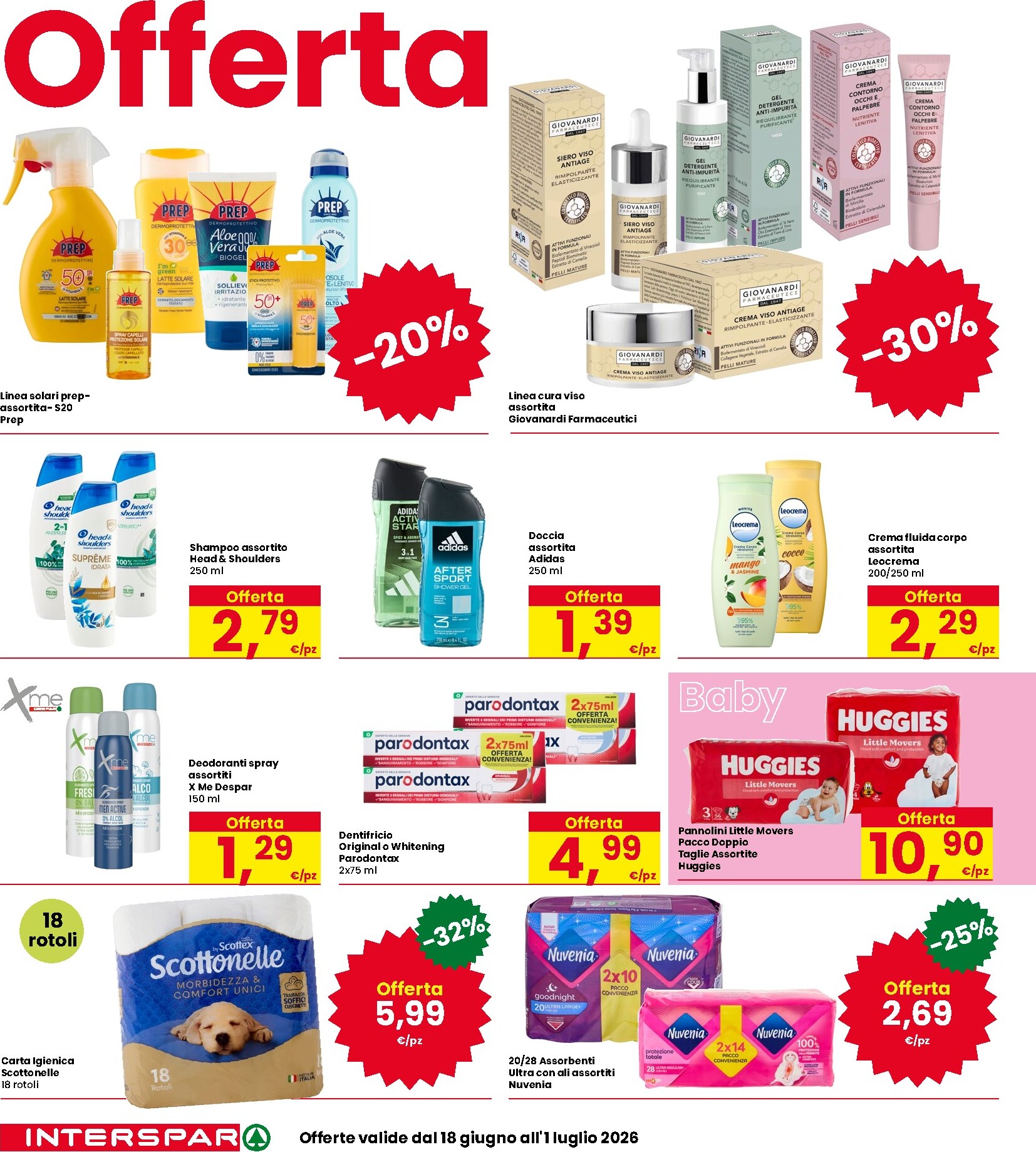 interspar - Volantino attuale di INTERSPAR valido dal giovedì 18/06/2026 al mercoledì 01/07/2026 - page: 28