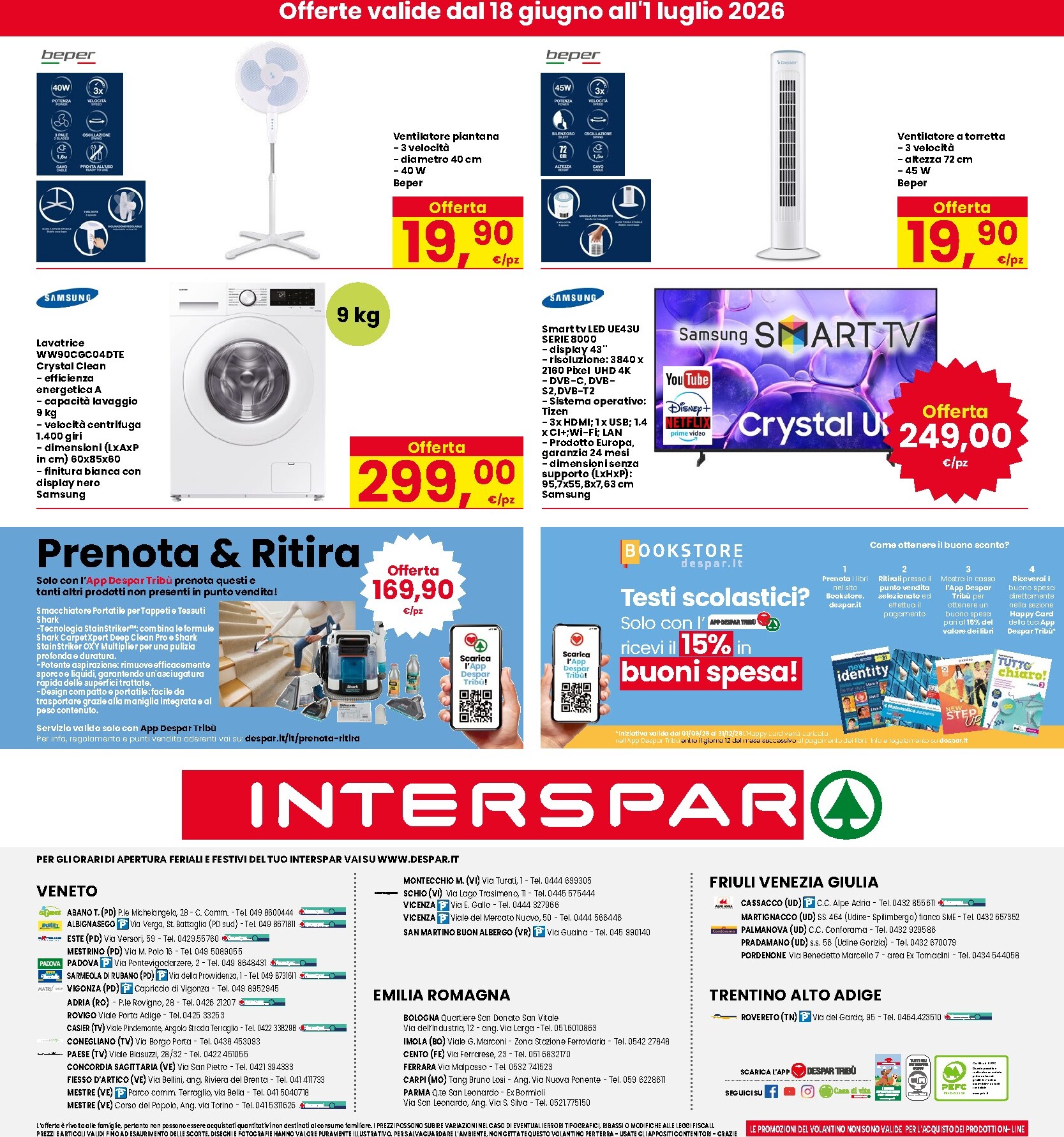interspar - Volantino attuale di INTERSPAR valido dal giovedì 18/06/2026 al mercoledì 01/07/2026 - page: 32