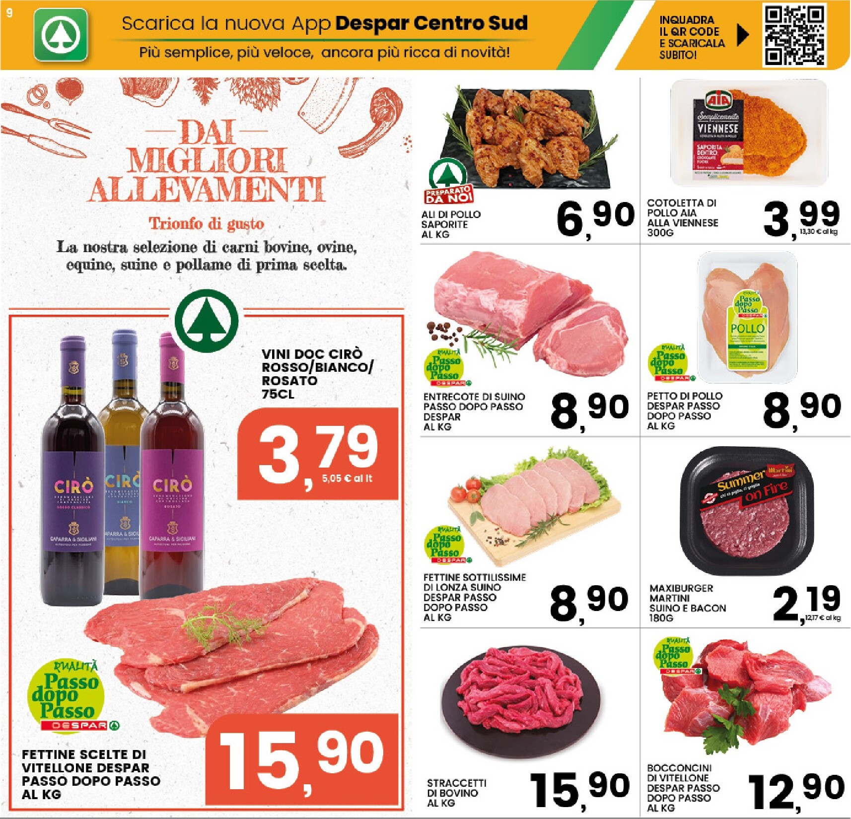 interspar - Volantino attuale di INTERSPAR valido dal lunedì 29/06/2026 al mercoledì 08/07/2026 - page: 9