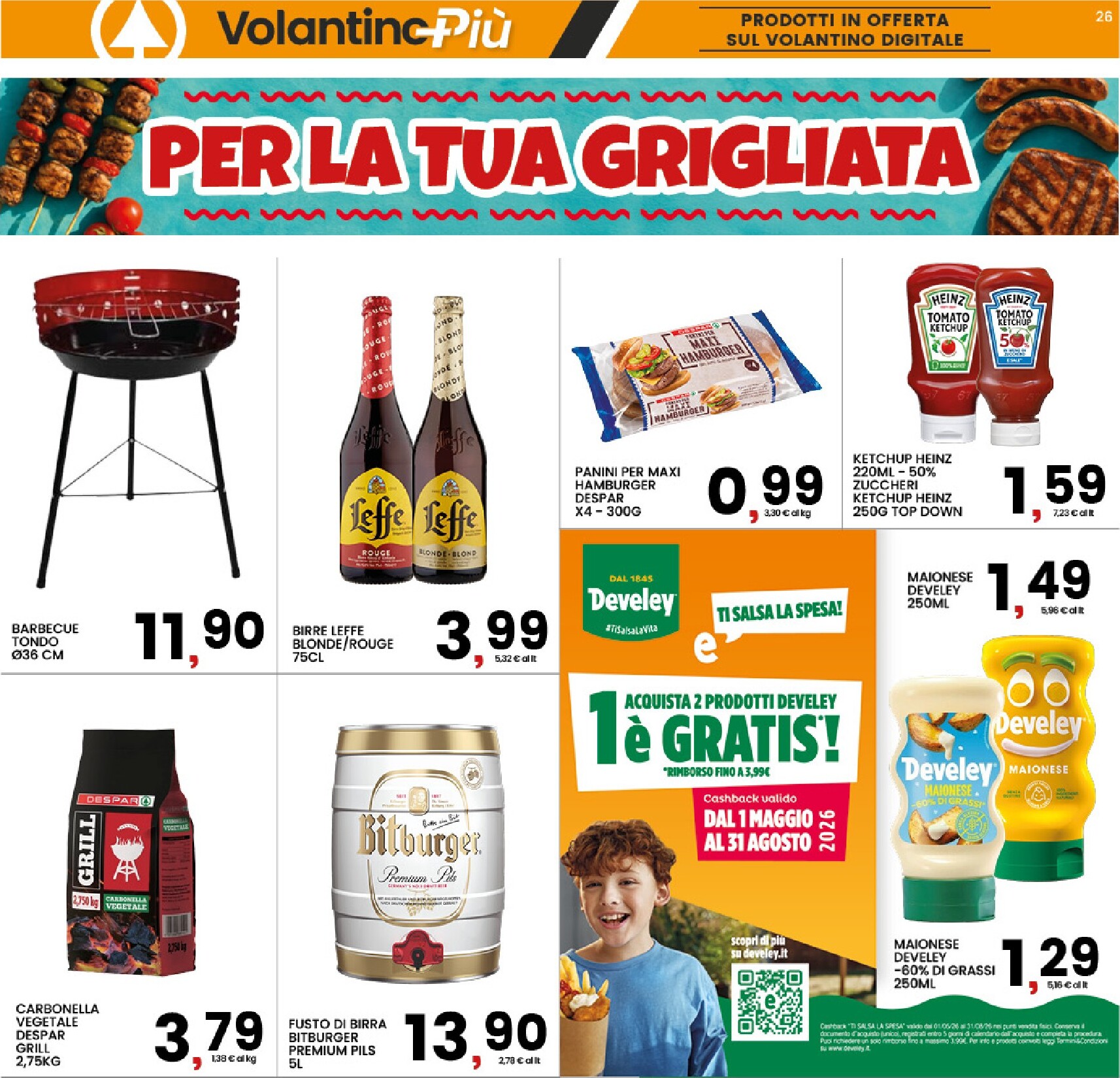 interspar - Volantino attuale di INTERSPAR valido dal lunedì 29/06/2026 al mercoledì 08/07/2026 - page: 26