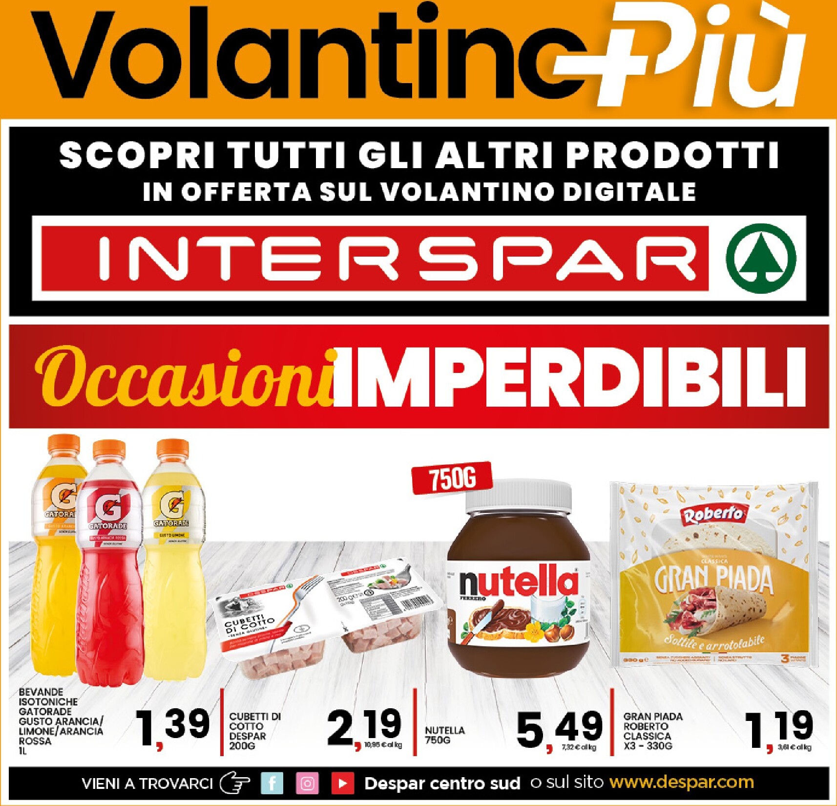 interspar - Volantino attuale di INTERSPAR valido dal lunedì 29/06/2026 al mercoledì 08/07/2026 - page: 17
