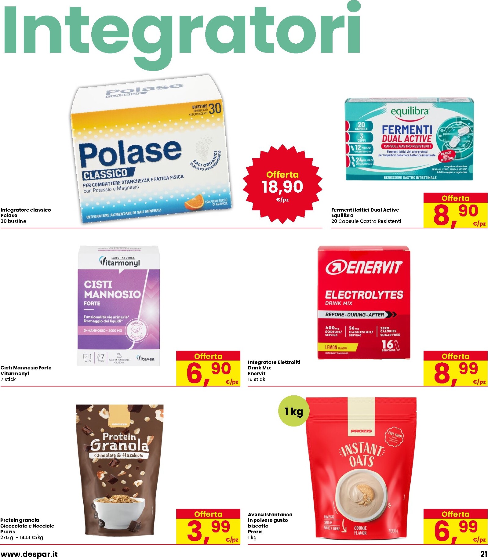 interspar - Volantino attuale di INTERSPAR valido dal giovedì 02/07/2026 al mercoledì 15/07/2026 - page: 21